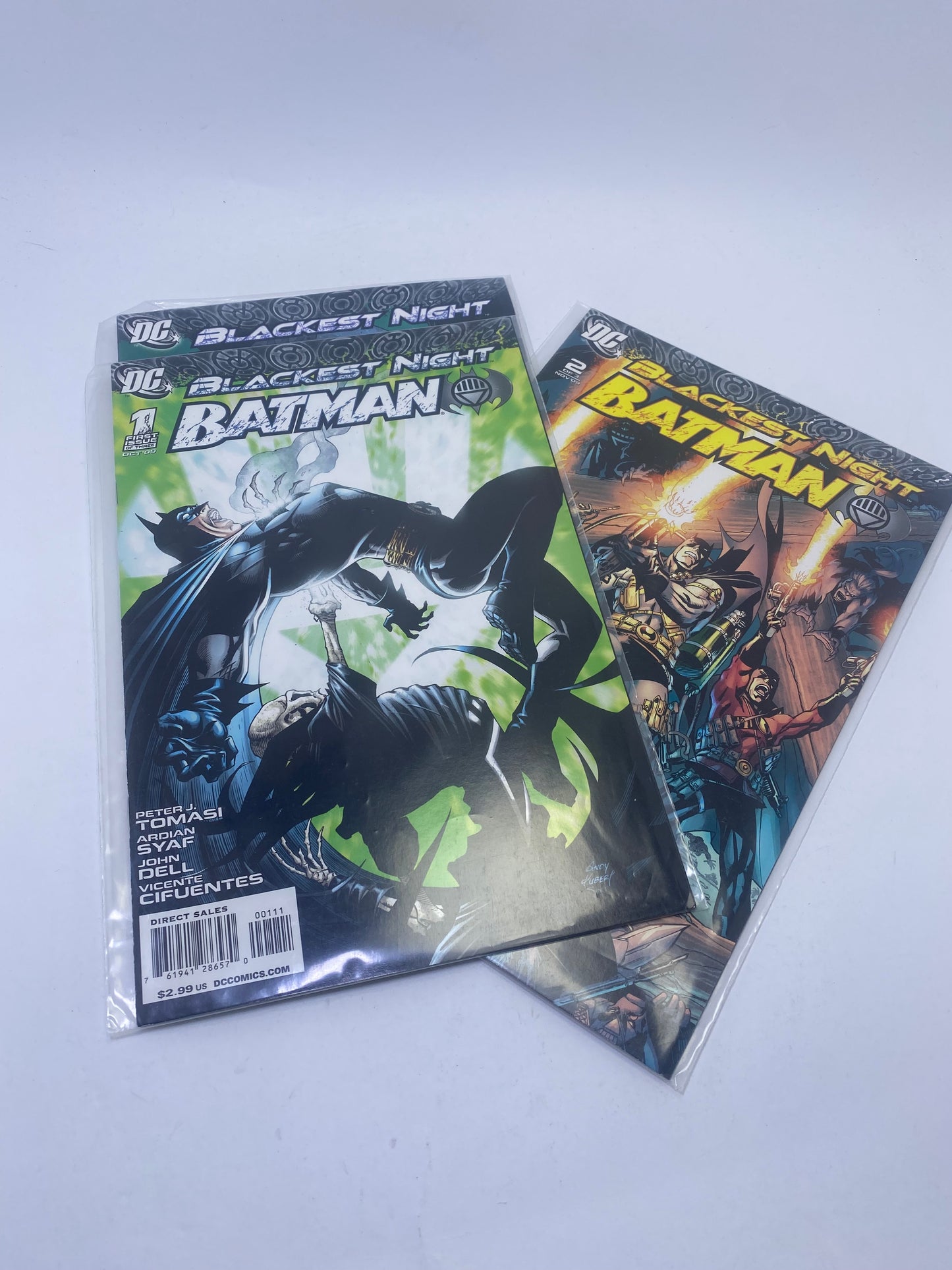 Blackest Night: Batman #1–3 – Komiksų rinkinys (anglų kalba)