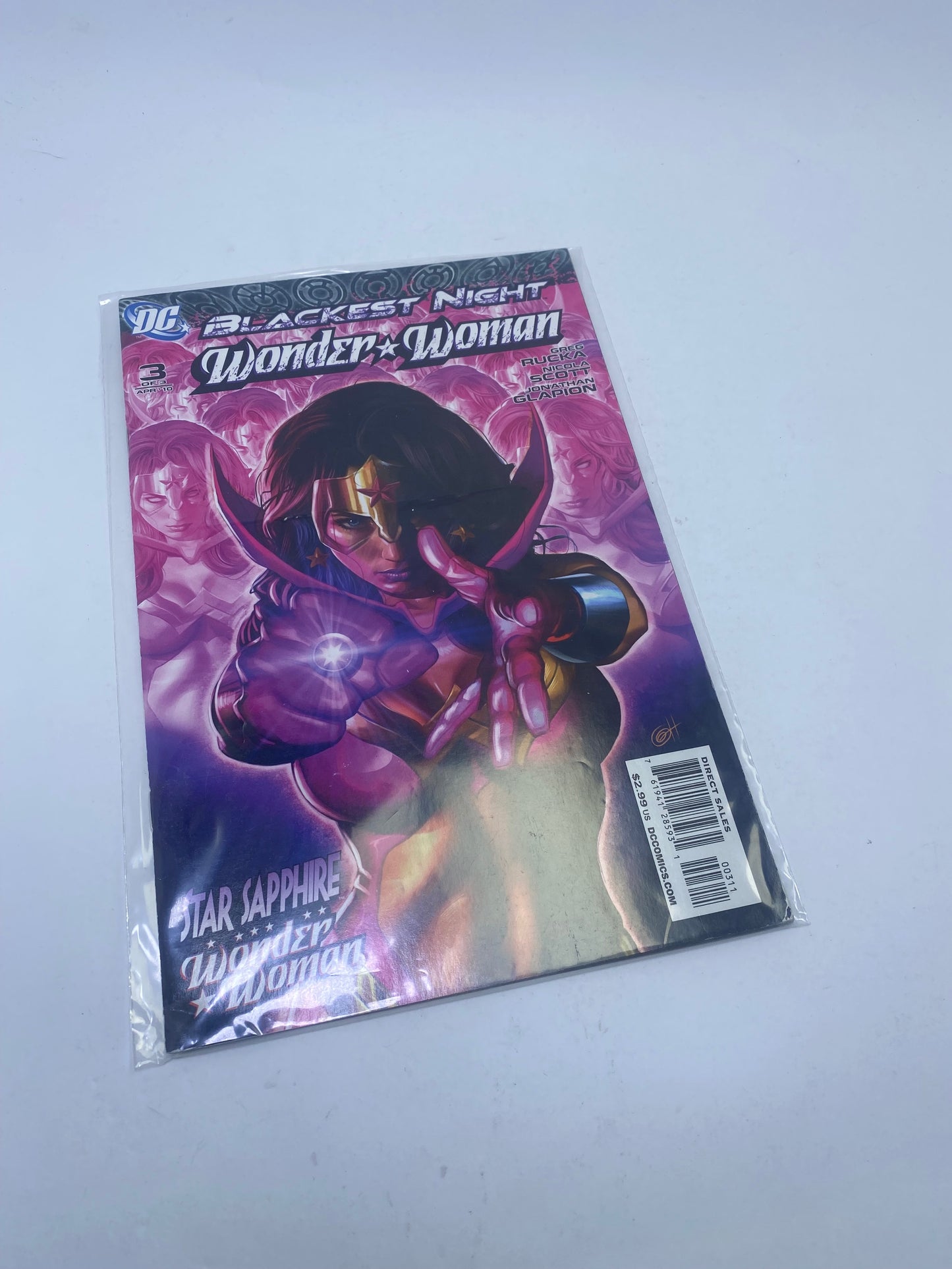 Blackest Night: Wonder Woman #1–3 – Komiksų rinkinys (anglų kalba)