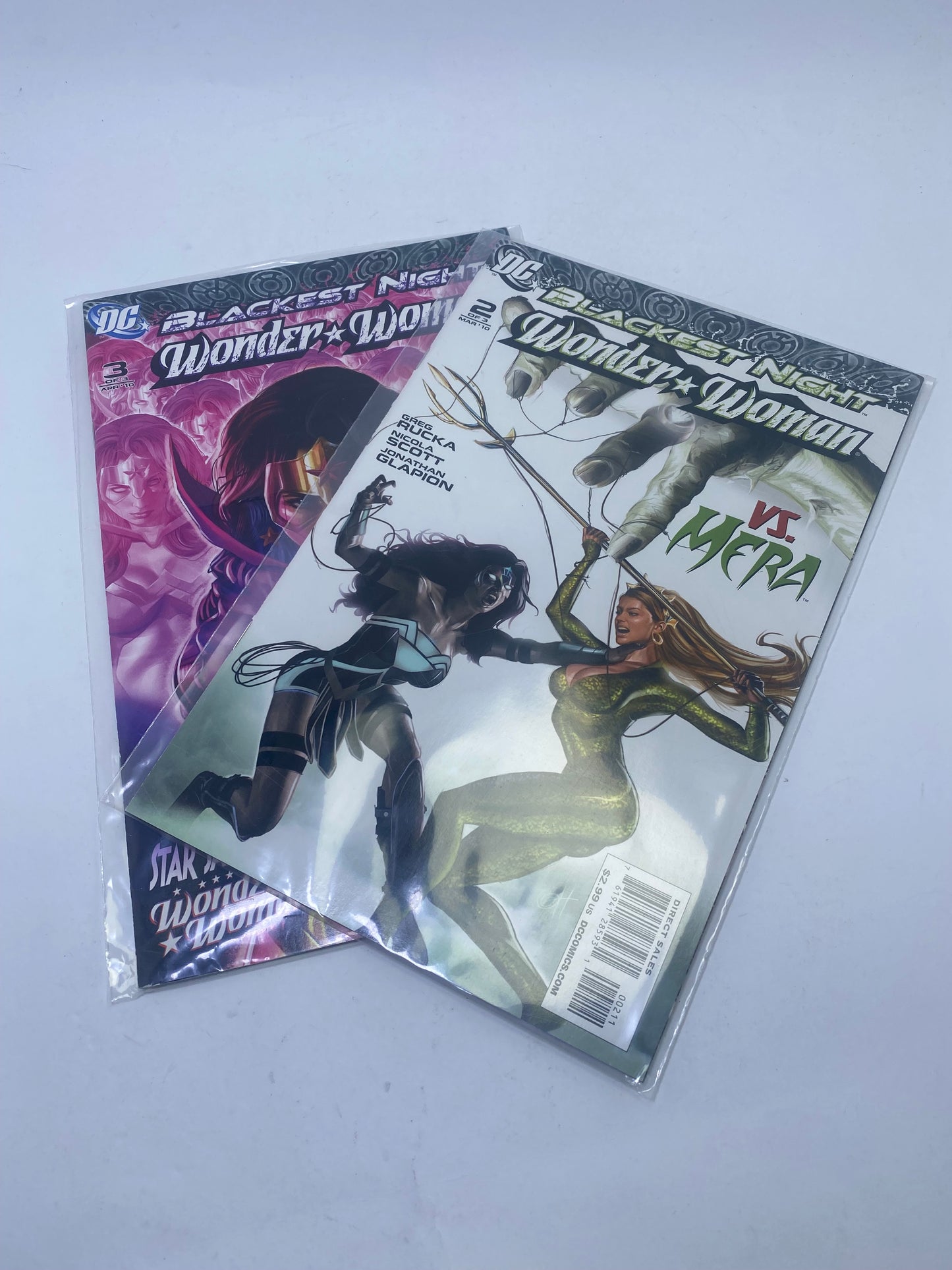 Blackest Night: Wonder Woman #1–3 – Komiksų rinkinys (anglų kalba)