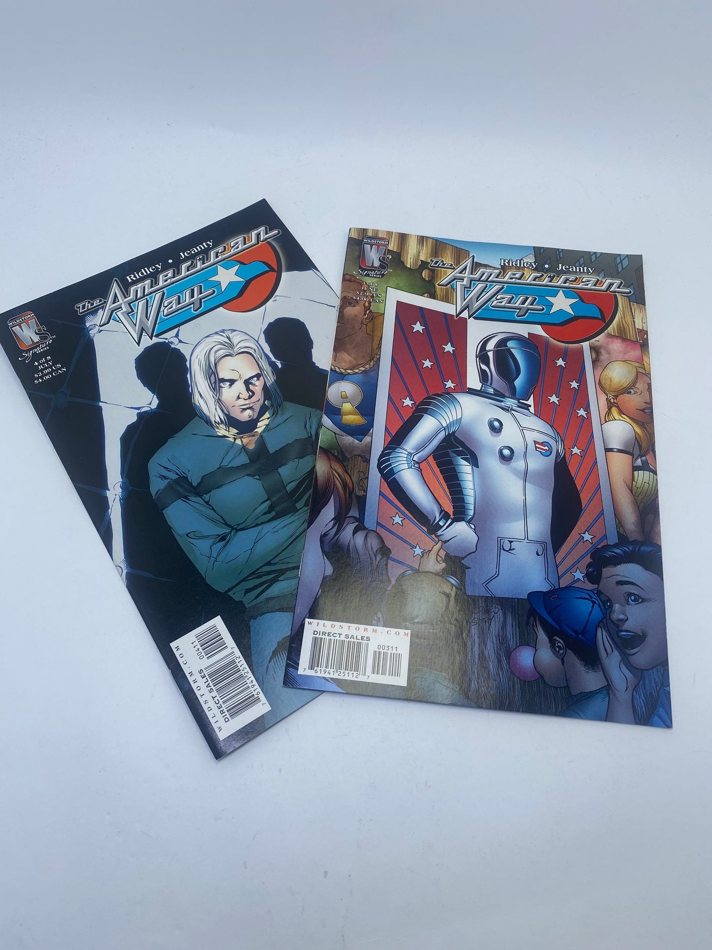 The American Way #1–4 – Komiksų rinkinys (anglų kalba)