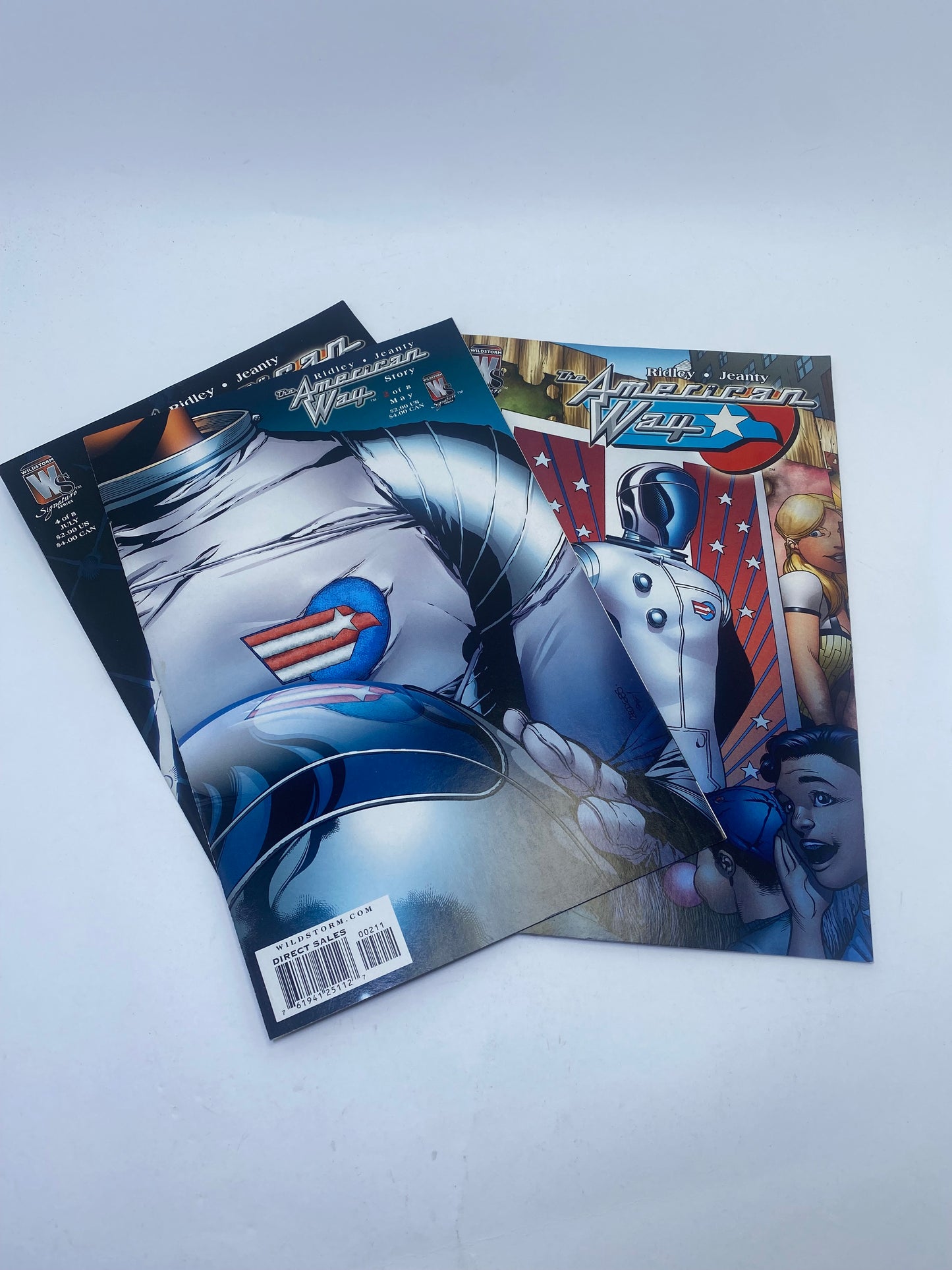 The American Way #1–4 – Komiksų rinkinys (anglų kalba)
