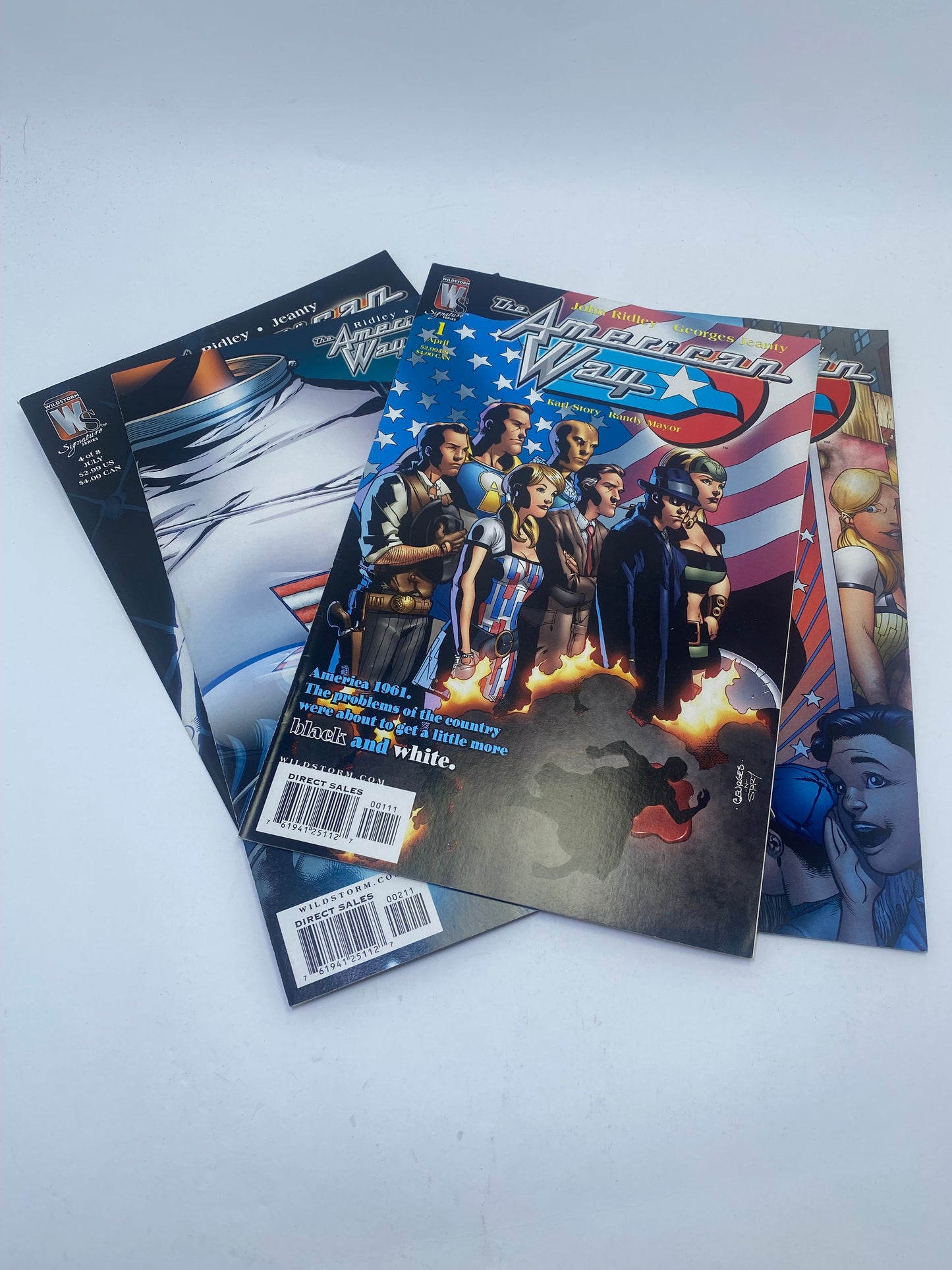 The American Way #1–4 – Komiksų rinkinys (anglų kalba)