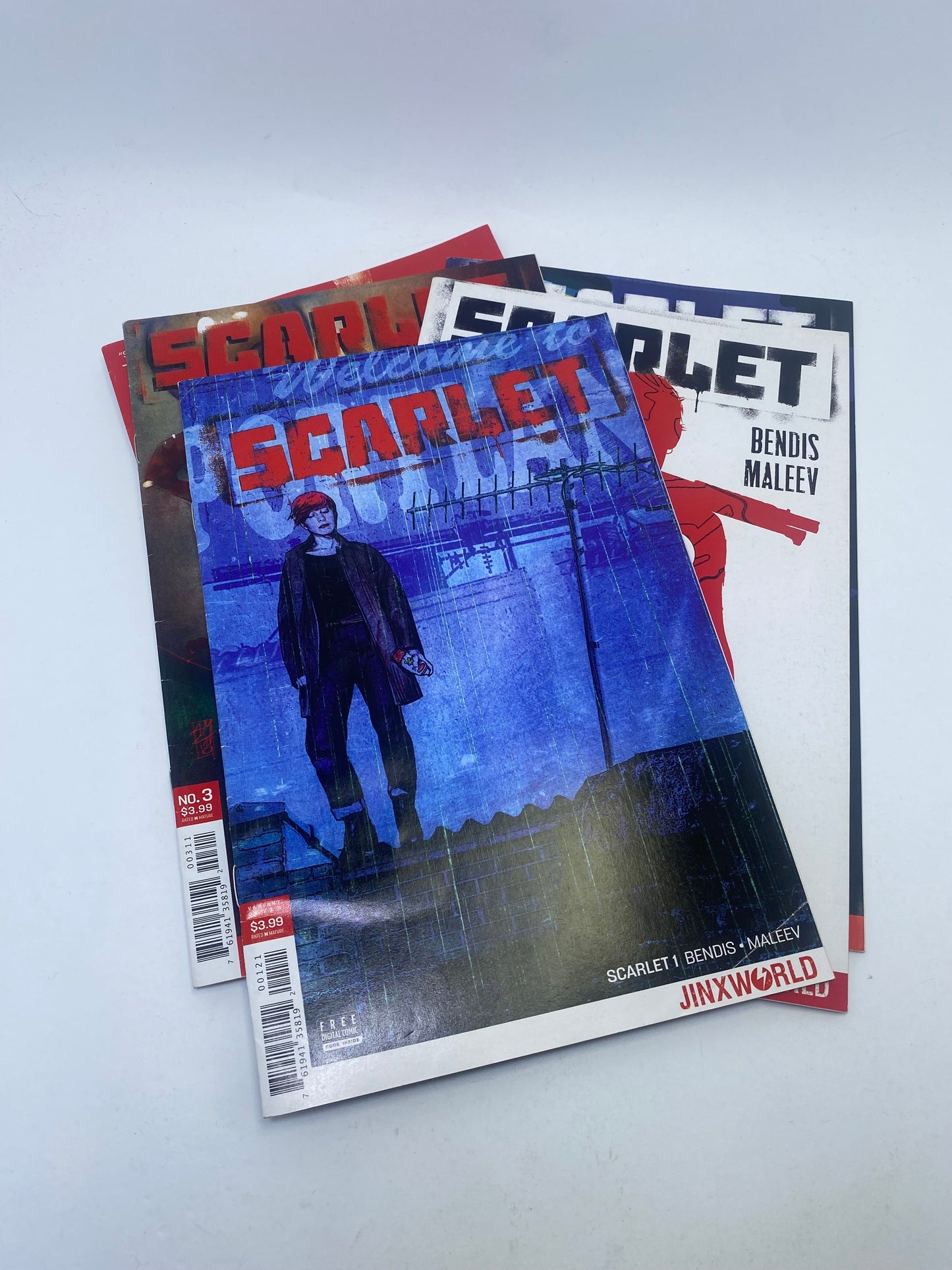 Scarlet #1–5 (2018) – Komiksų rinkinys (anglų kalba) TreasureHunt