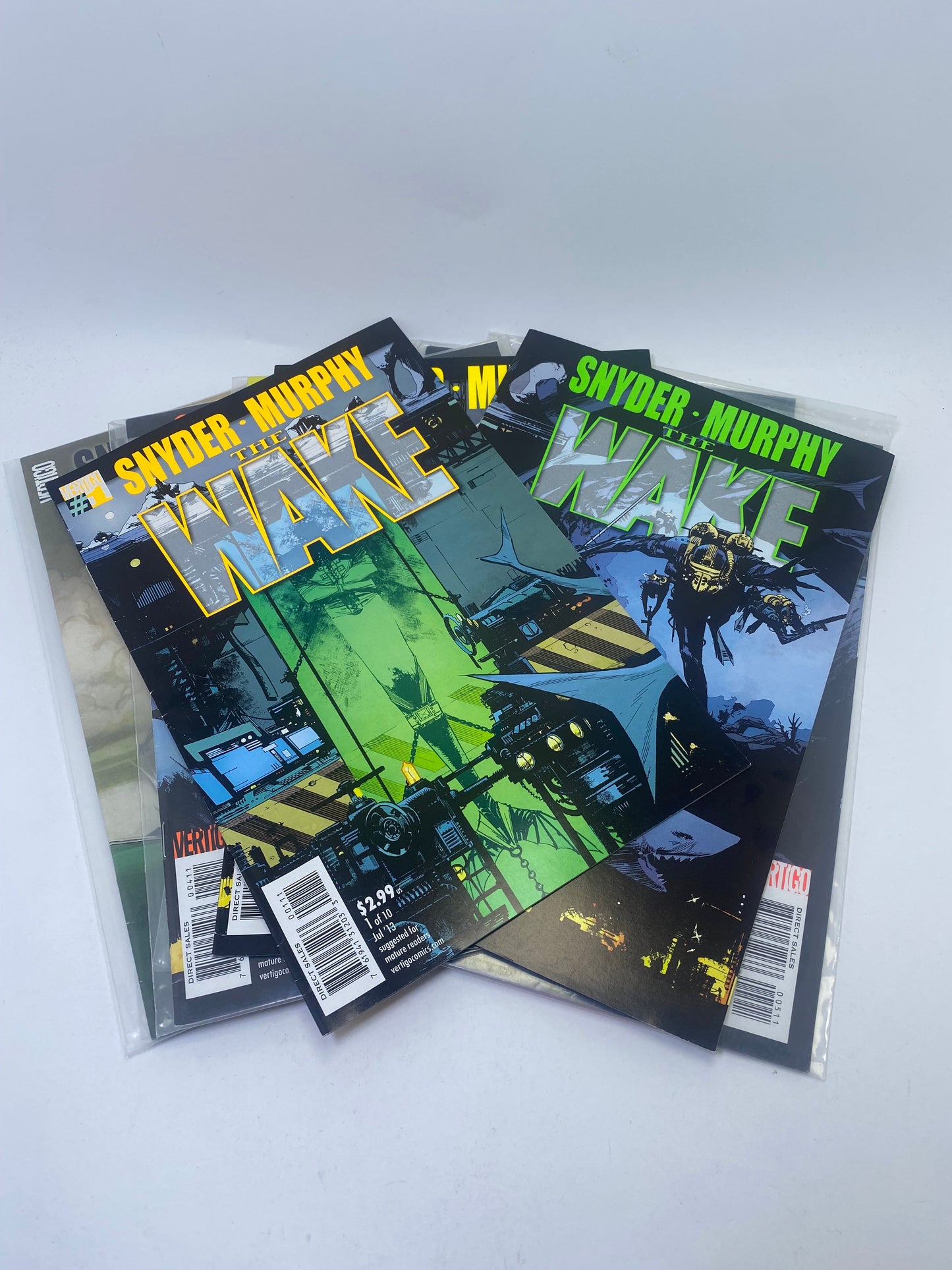 The Wake #1–10 – Komiksų rinkinys (anglų kalba) TreasureHunt