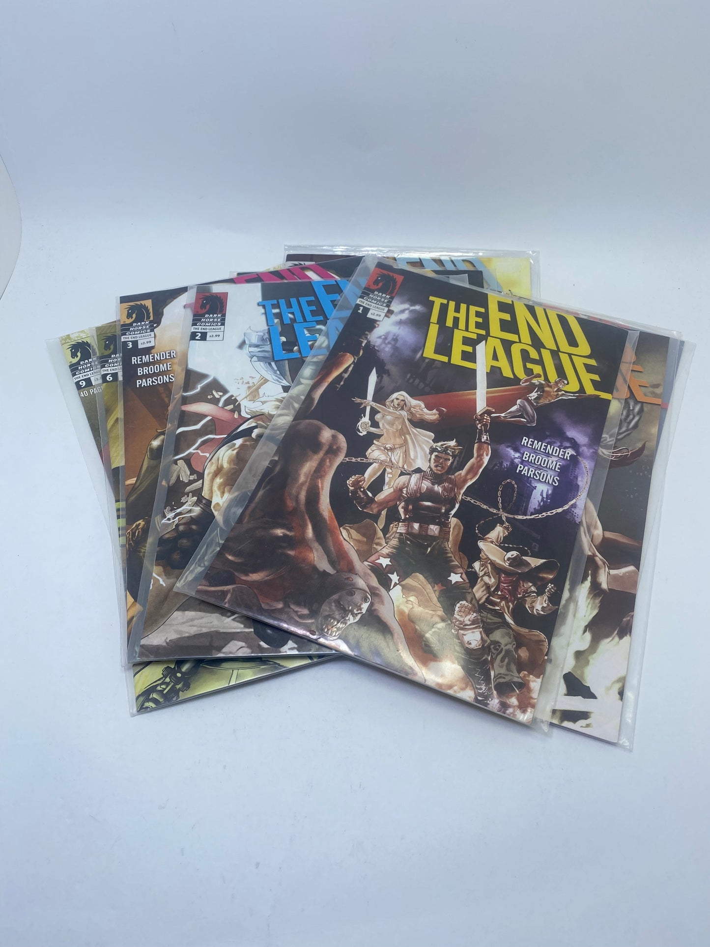 The End League #1–9 – Komiksų rinkinys (anglų kalba) TreasureHunt