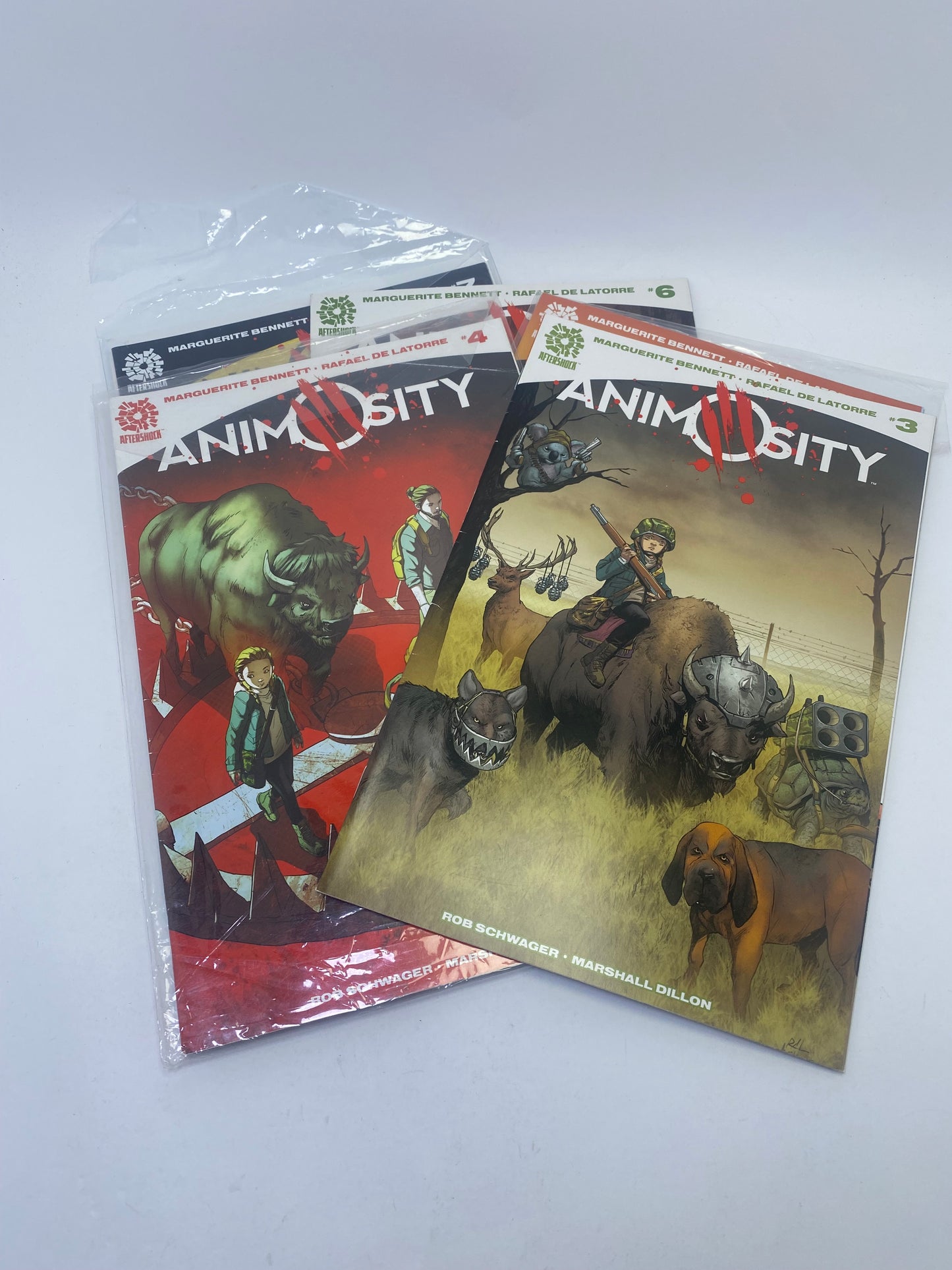Animosity #1–7 – Komiksų rinkinys (anglų kalba)