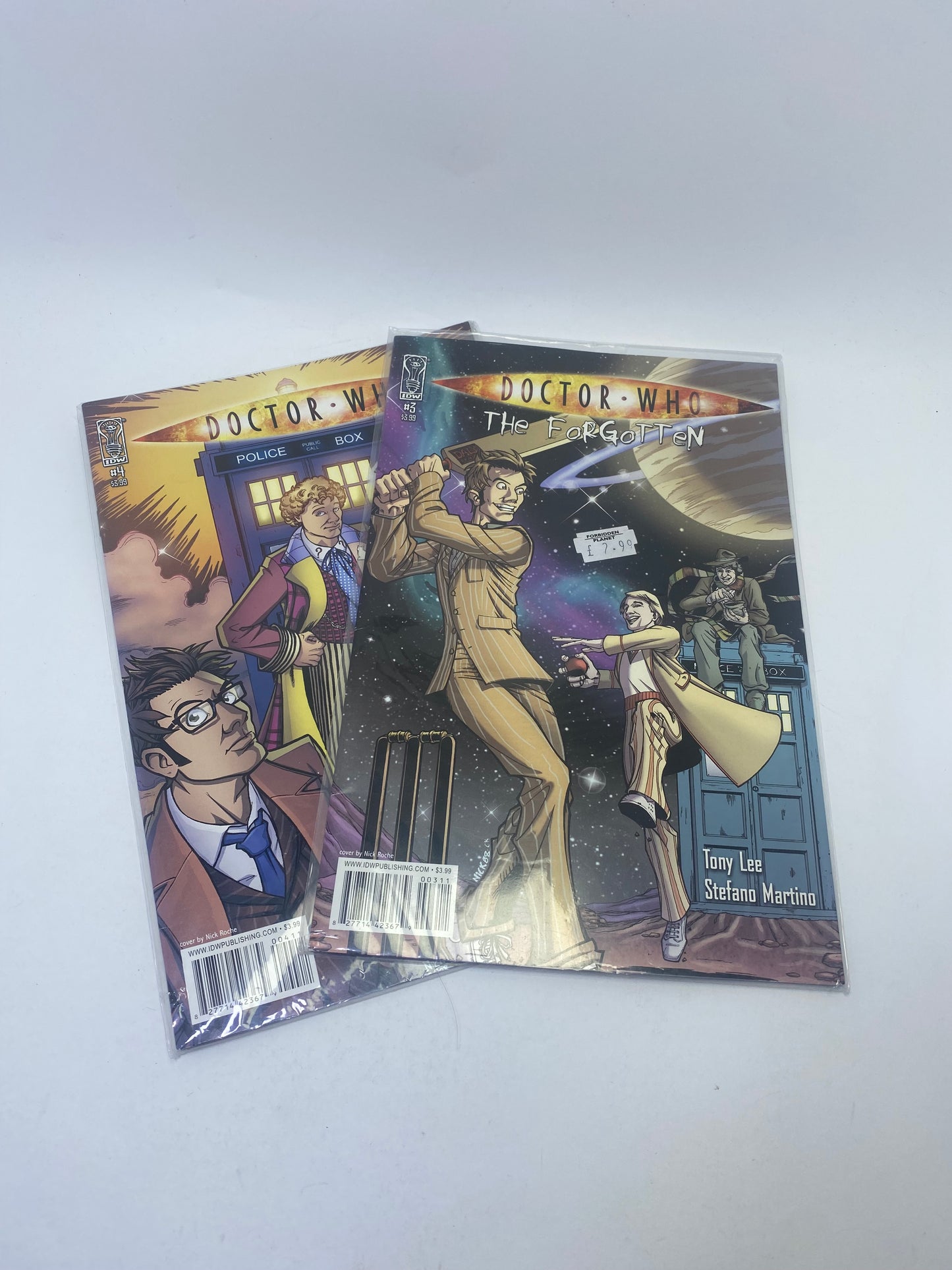 Doctor Who: The Forgotten #1–4 – Komiksų rinkinys (anglų kalba)