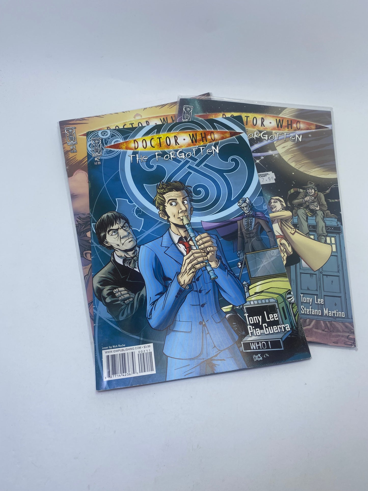 Doctor Who: The Forgotten #1–4 – Komiksų rinkinys (anglų kalba)