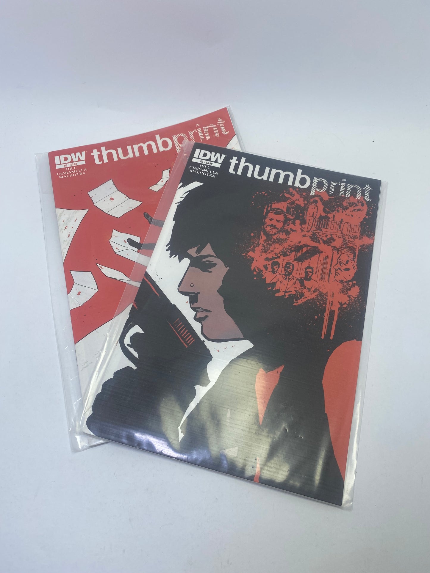Thumbprint #1–3 (2013) – Komiksų rinkinys (anglų kalba)