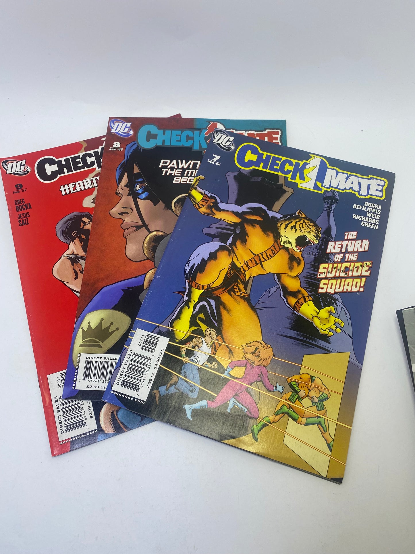 Checkmate #1–9 (2006) – Komiksų rinkinys (anglų kalba)