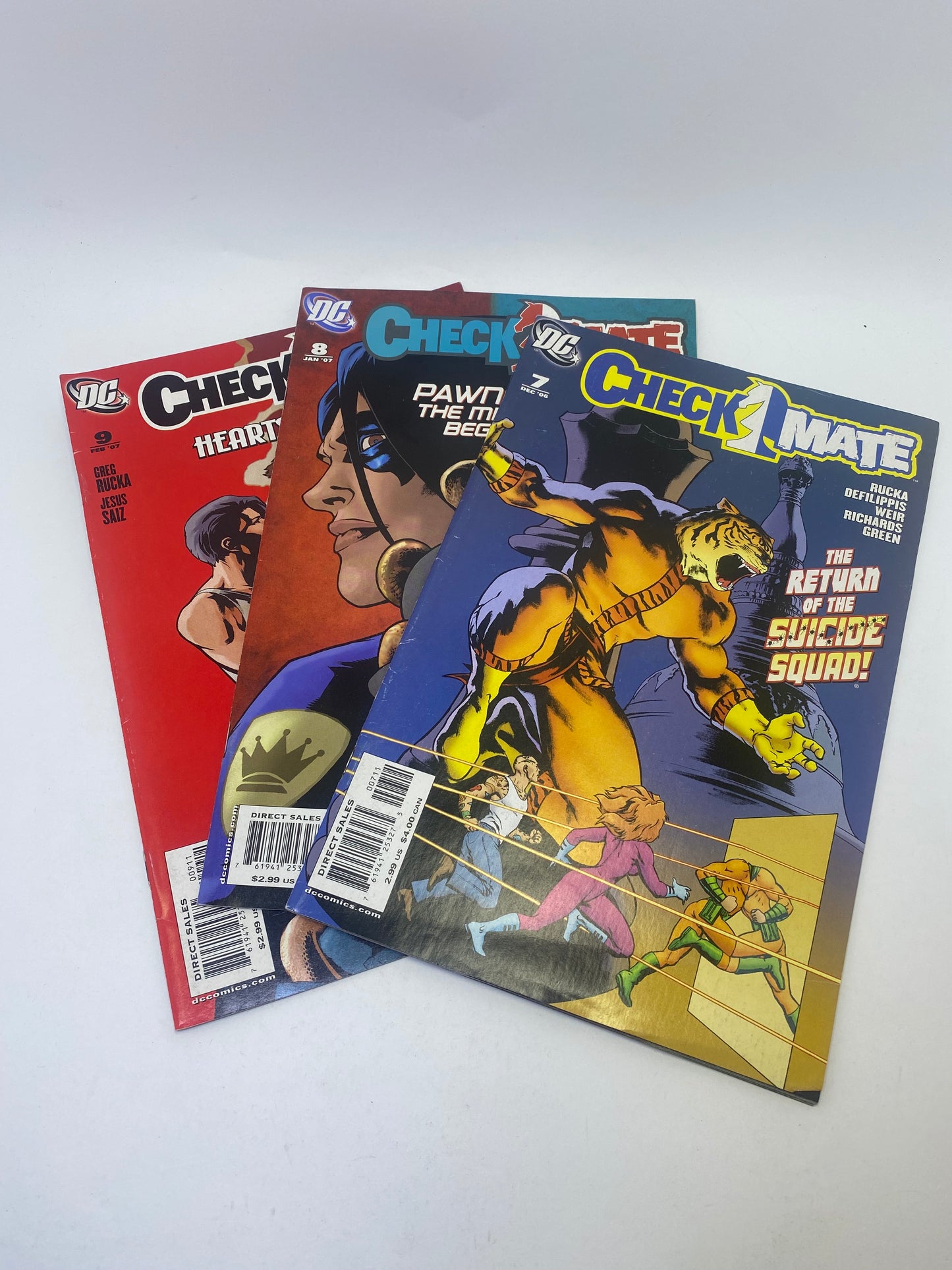 Checkmate #1–9 (2006) – Komiksų rinkinys (anglų kalba)