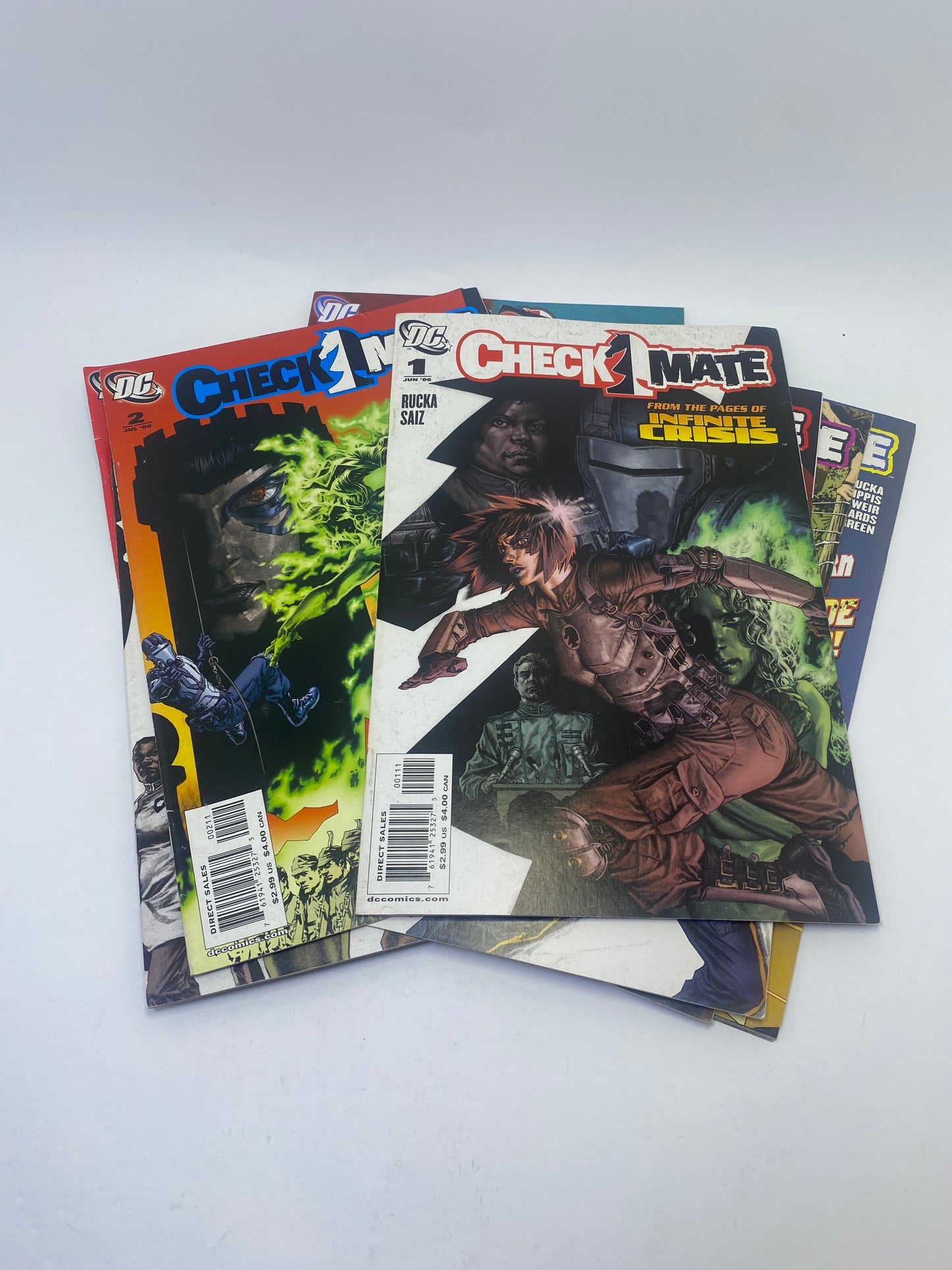 Checkmate #1–9 (2006) – Komiksų rinkinys (anglų kalba)