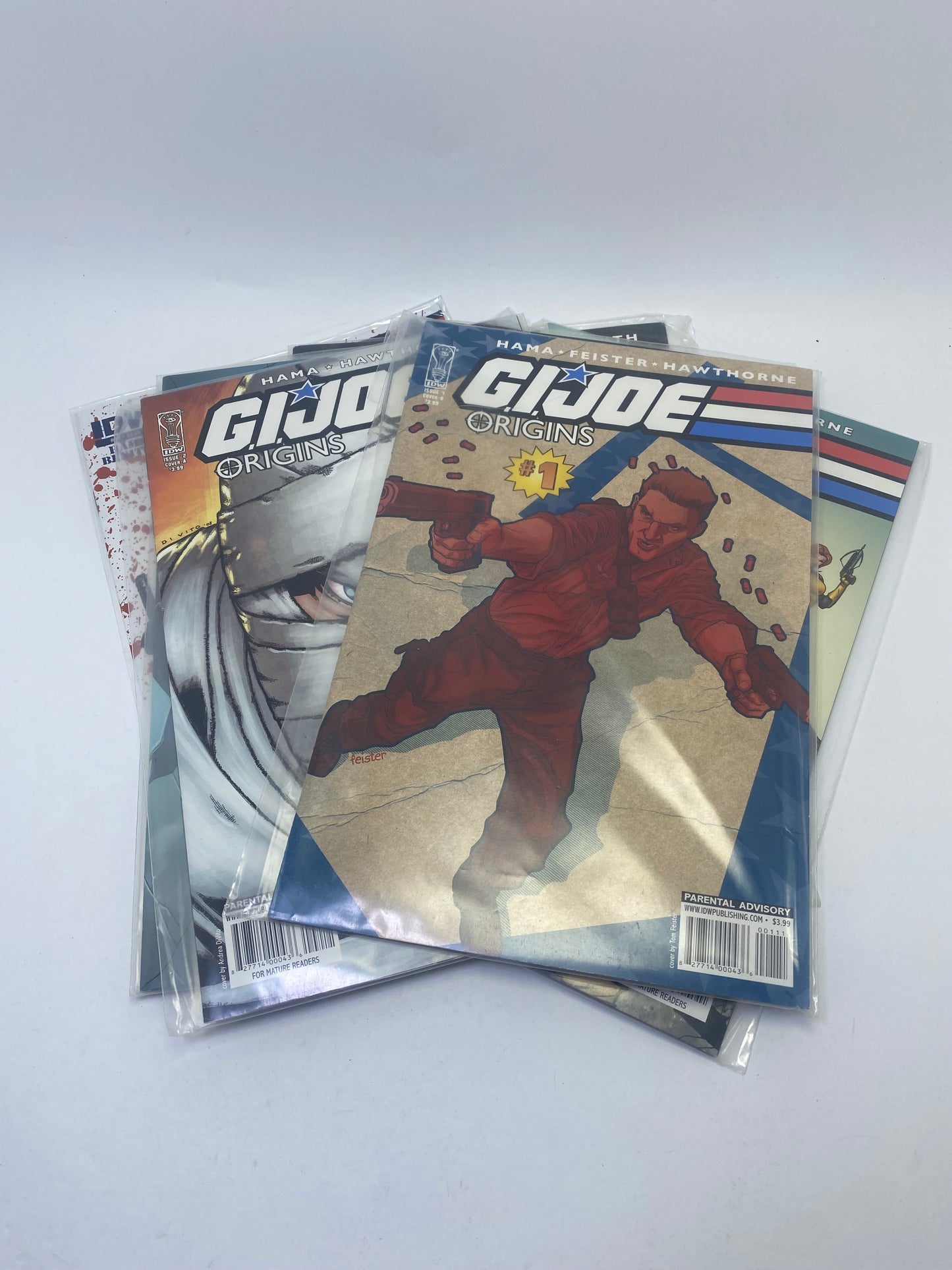 G.I. Joe: Origins #1–5, 12, 19 – Komiksų rinkinys (anglų kalba)
