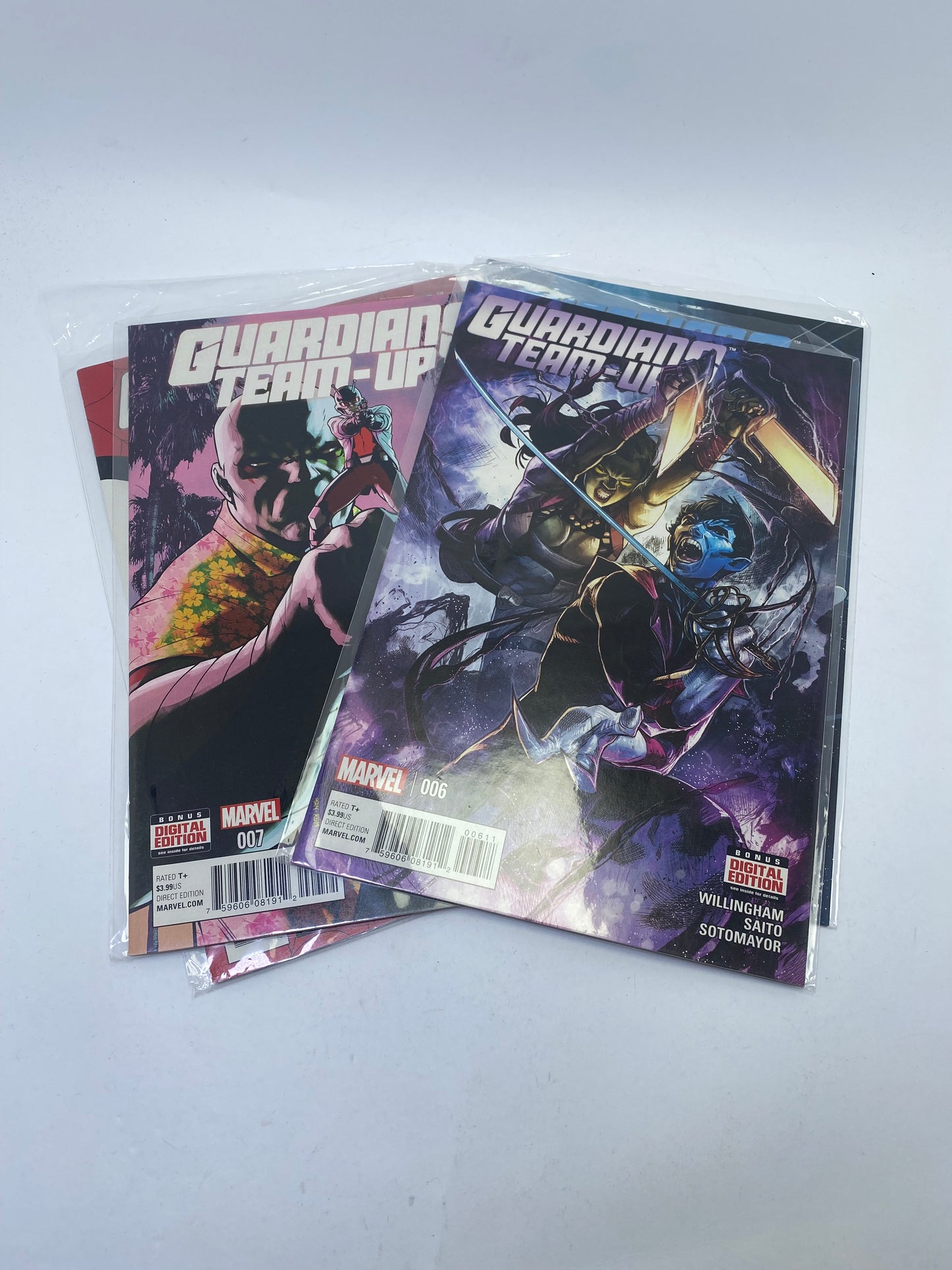 Guardians Team-Up #1-2, 4, 6-9 - Komiksų rinkinys