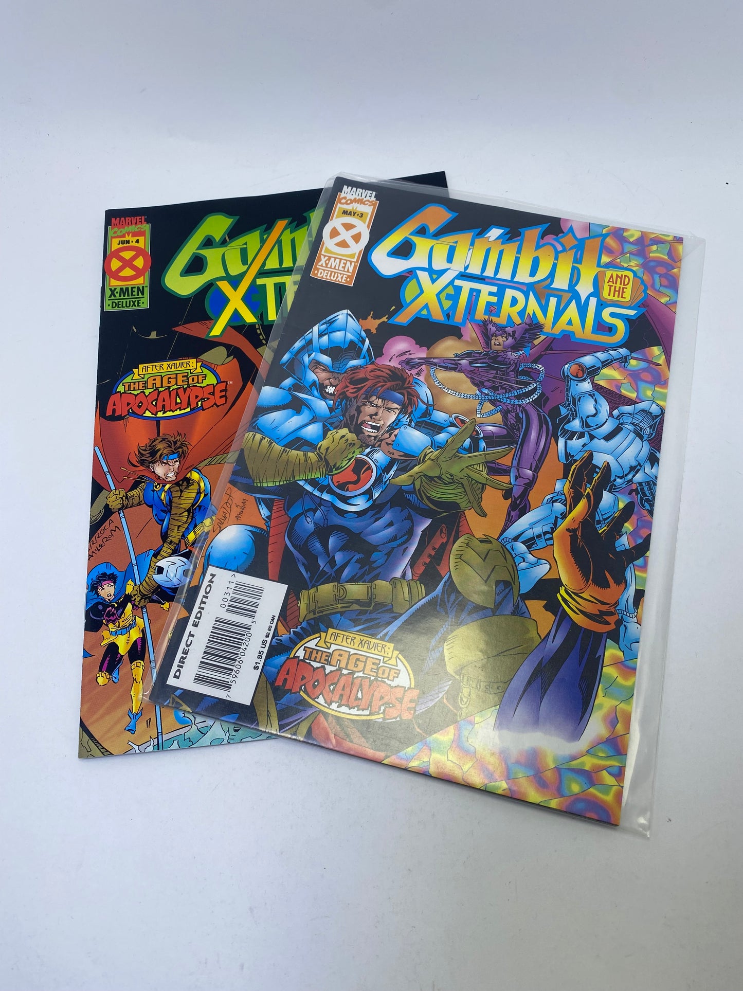 Gambit & The X-Ternals #1-4 - Komiksų rinkinys
