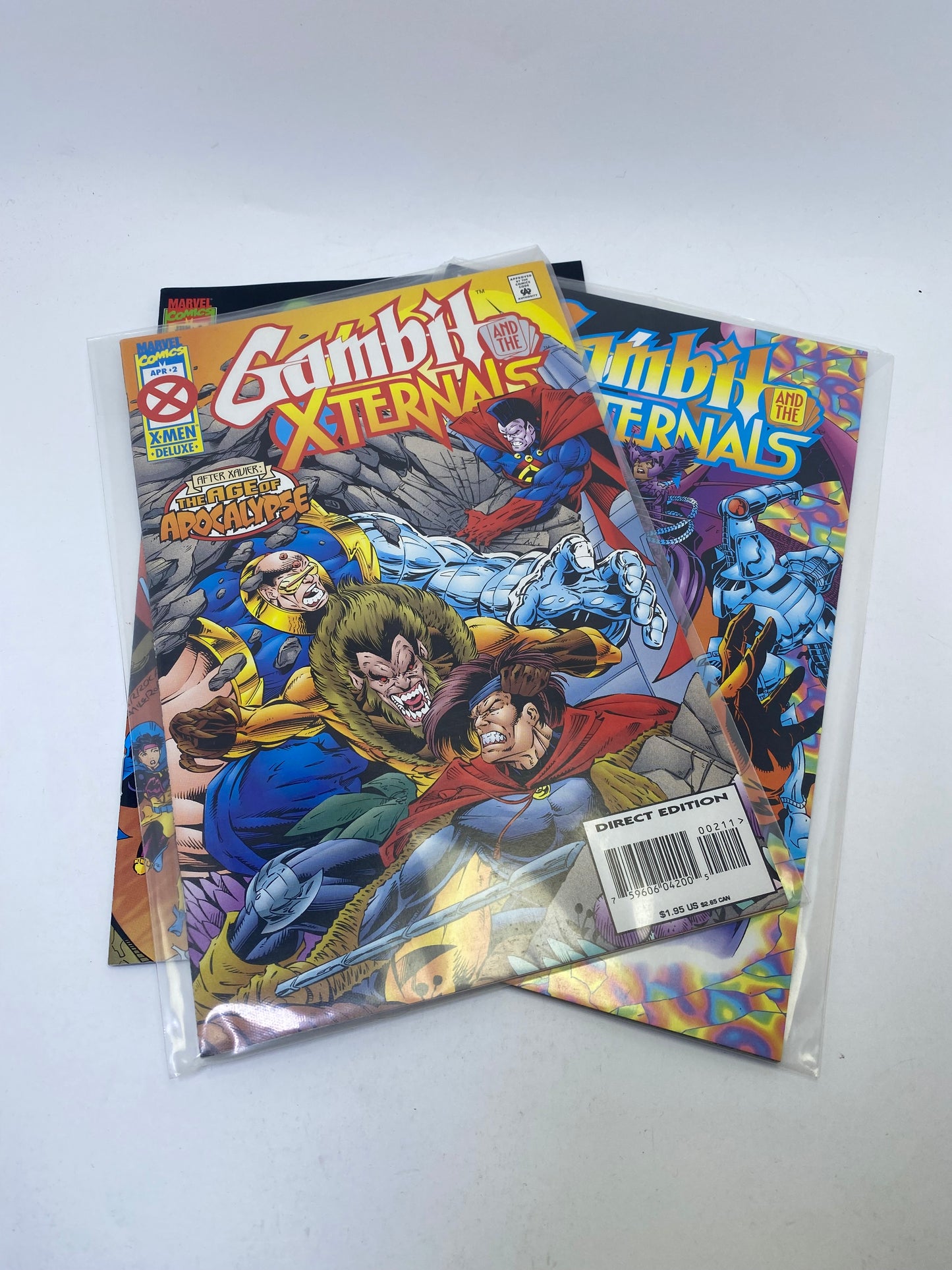 Gambit & The X-Ternals #1-4 - Komiksų rinkinys