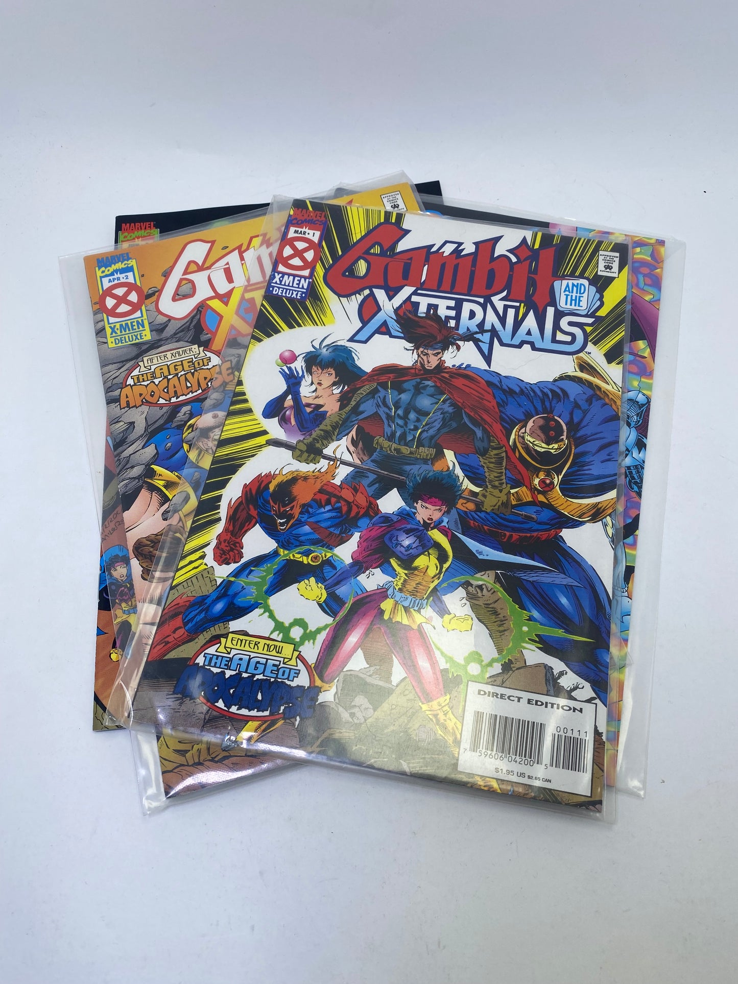 Gambit & The X-Ternals #1-4 - Komiksų rinkinys
