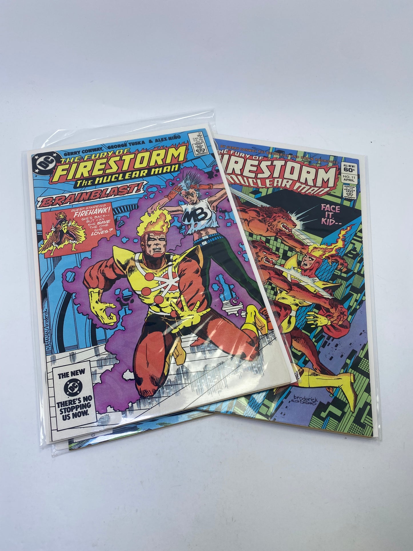 The Fury of Firestorm #9, 11, 31, 56 – 4 komiksų rinkinys (anglų kalba)