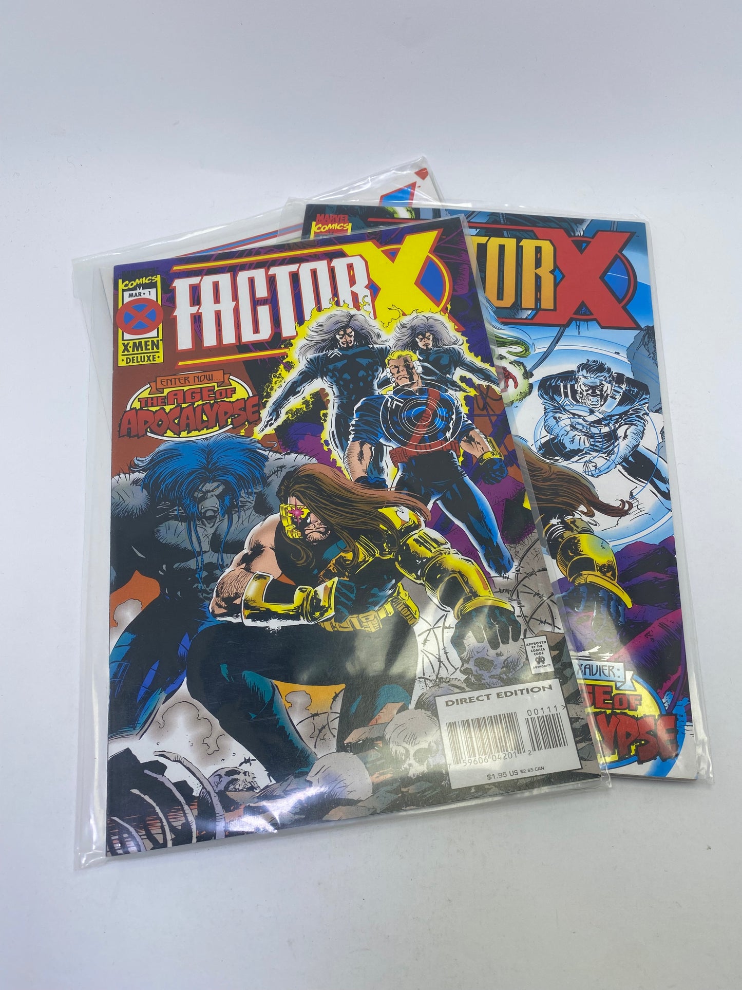 Factor X #1-3 – komiksų rinkinys (anglų kalba)