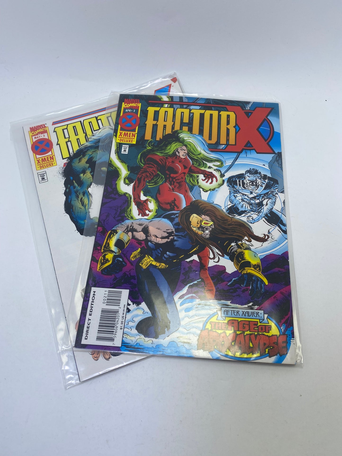 Factor X #1-3 – komiksų rinkinys (anglų kalba)