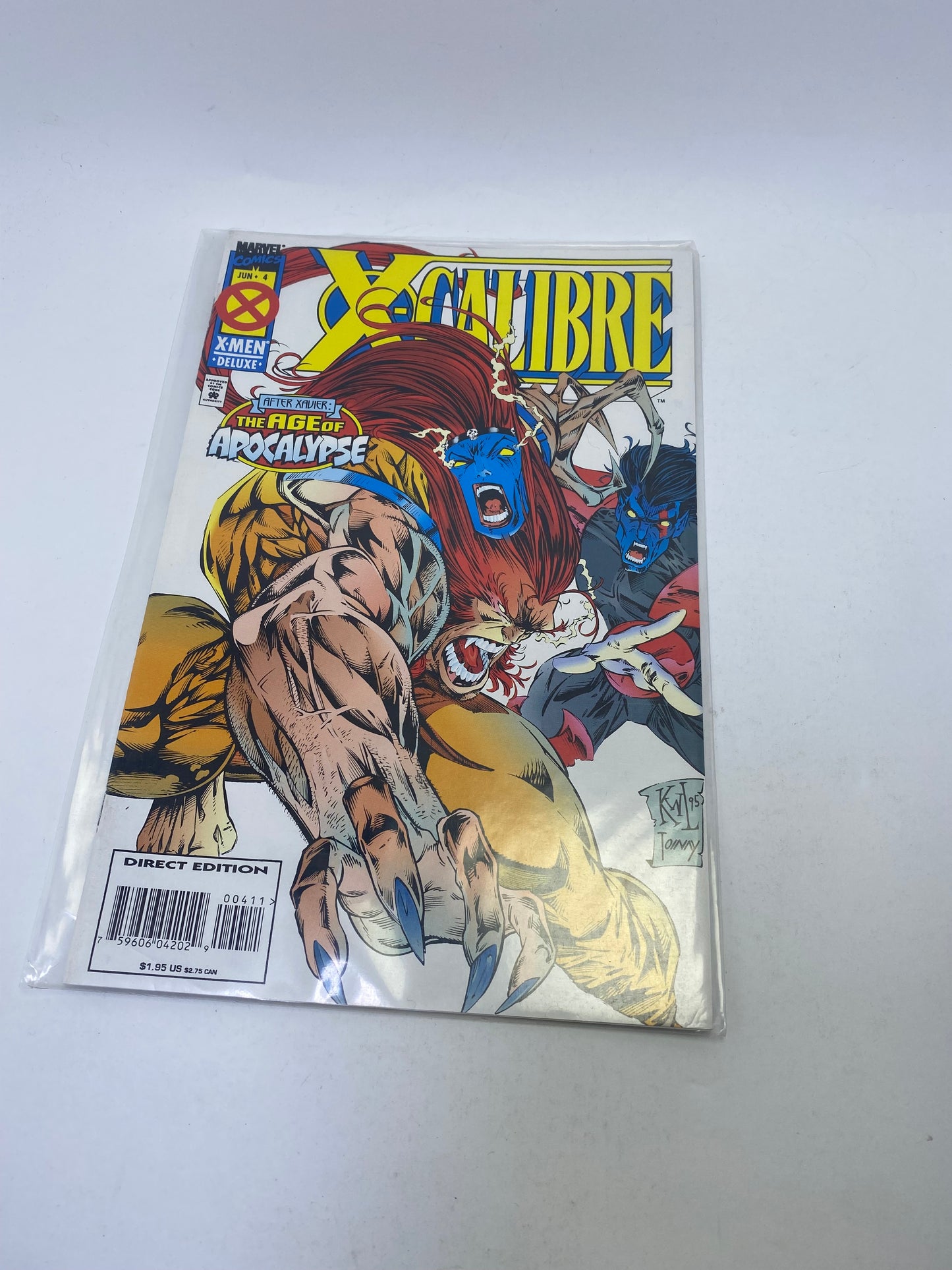 X-Calibre #1-4 – komiksų rinkinys (anglų kalba)