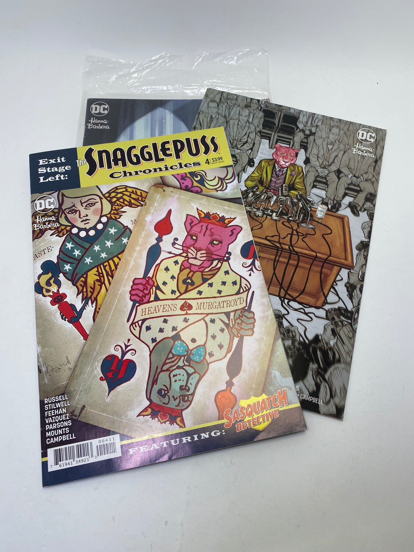 Exit Stage Left: The Snagglepuss Chronicles – 6 komiksų rinkinys (anglų kalba)
