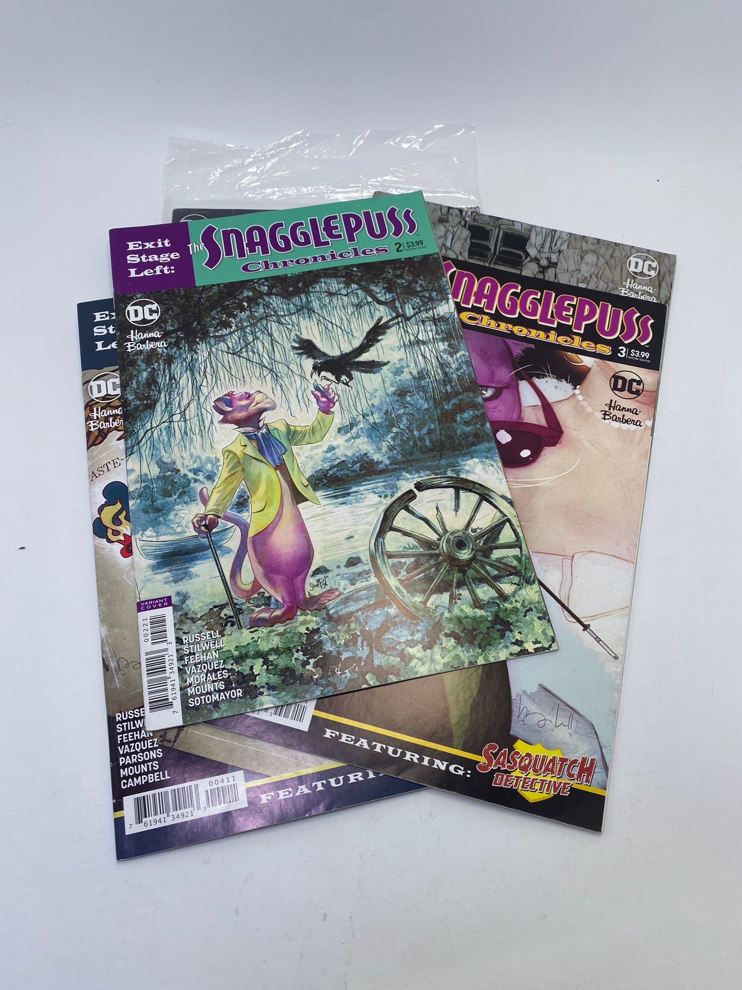 Exit Stage Left: The Snagglepuss Chronicles – 6 komiksų rinkinys (anglų kalba)