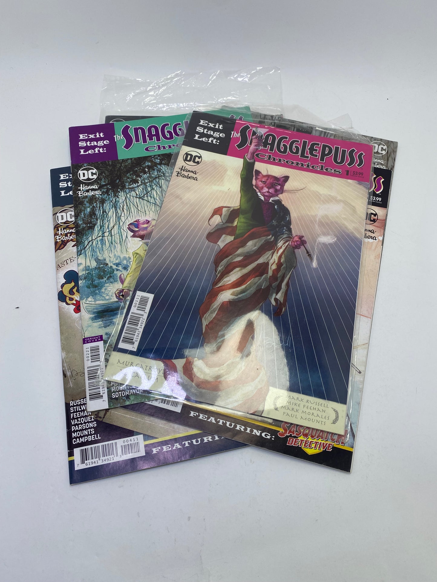 Exit Stage Left: The Snagglepuss Chronicles – 6 komiksų rinkinys (anglų kalba)