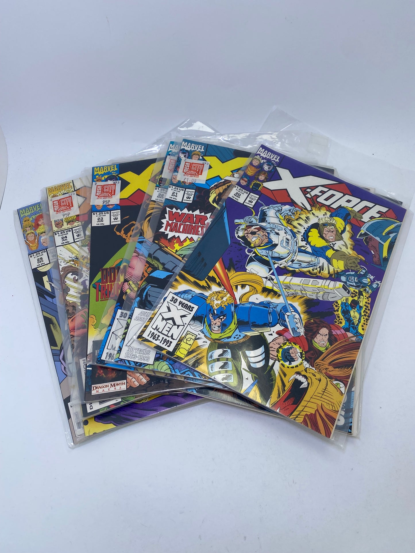 X-Force #1–12, 14–30, 42, 119 – Komiksų rinkinys (anglų kalba)
