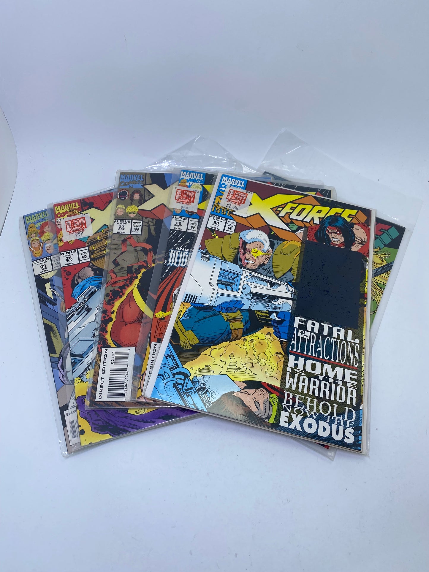X-Force #1–12, 14–30, 42, 119 – Komiksų rinkinys (anglų kalba)
