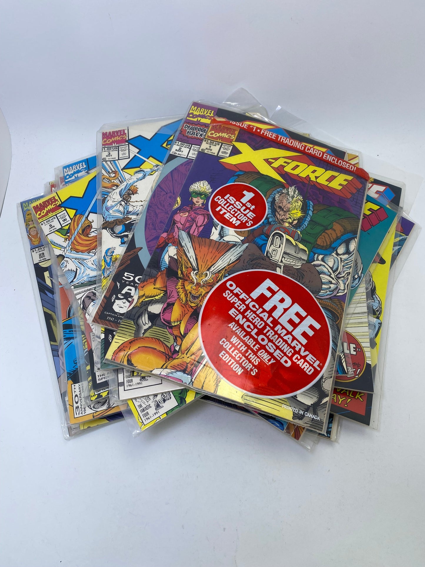 X-Force #1–12, 14–30, 42, 119 – Komiksų rinkinys (anglų kalba) TreasureHunt