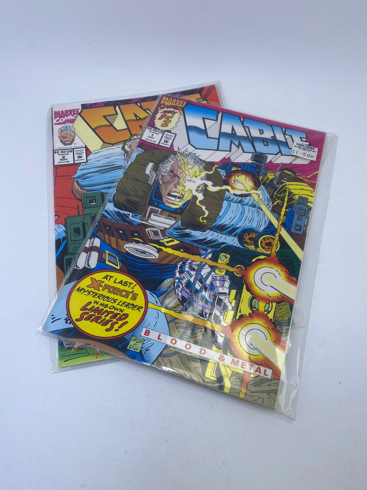 Cable #1–2 (1992) – Komiksų rinkinys (anglų kalba) TreasureHunt