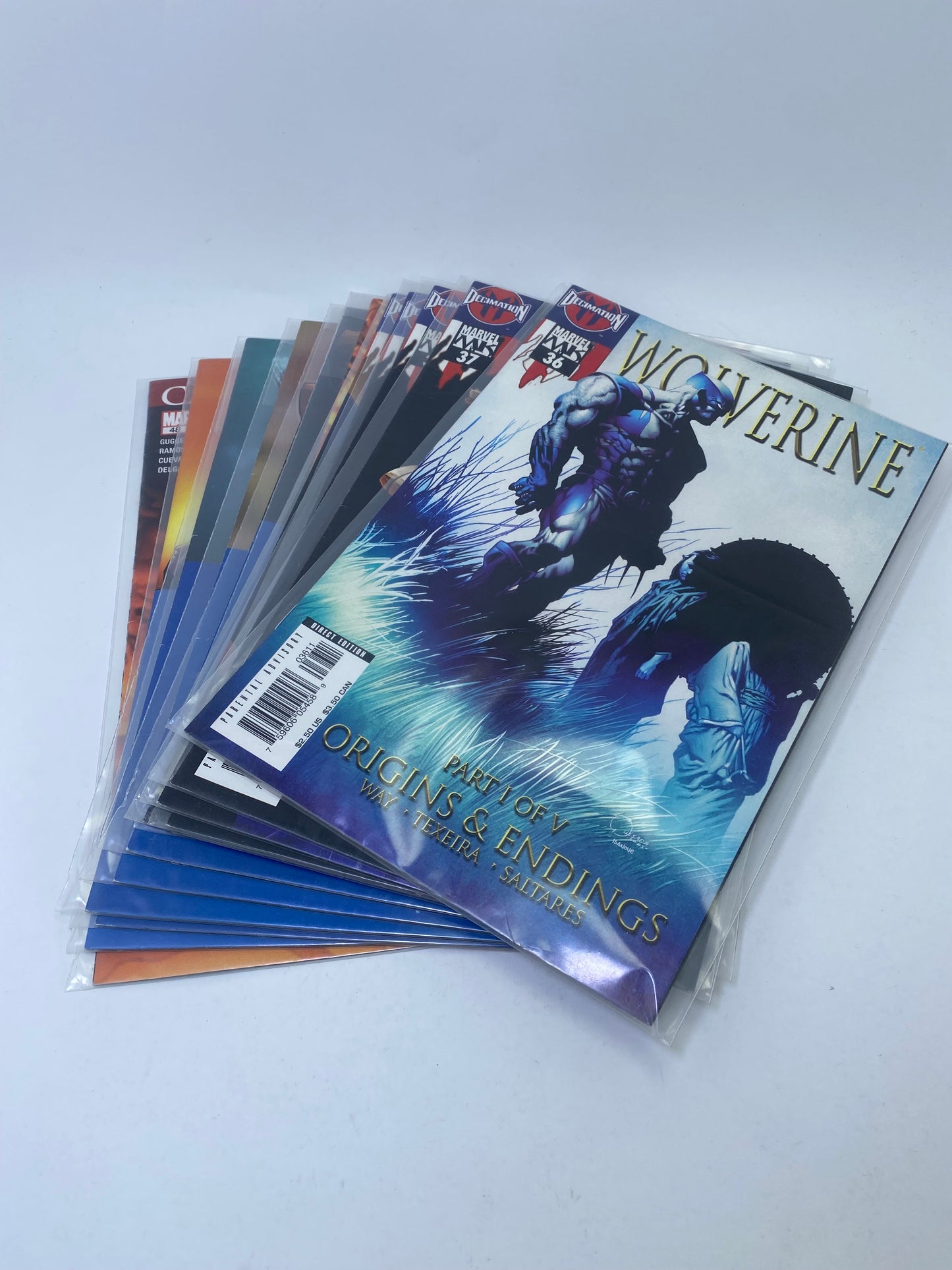 Wolverine #36–40, 42–48 – Komiksų rinkinys (anglų kalba)