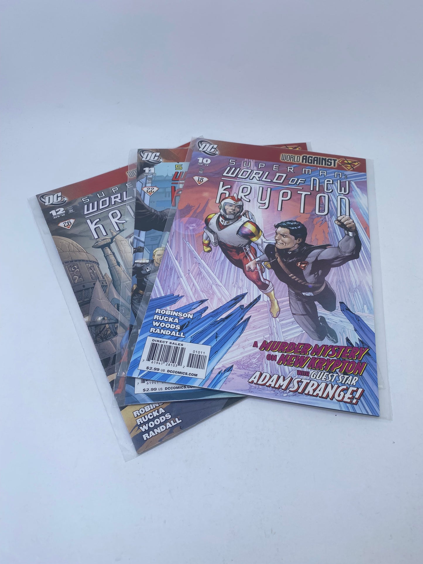 Superman: World of New Krypton #1–12 – Komiksų rinkinys (anglų kalba)