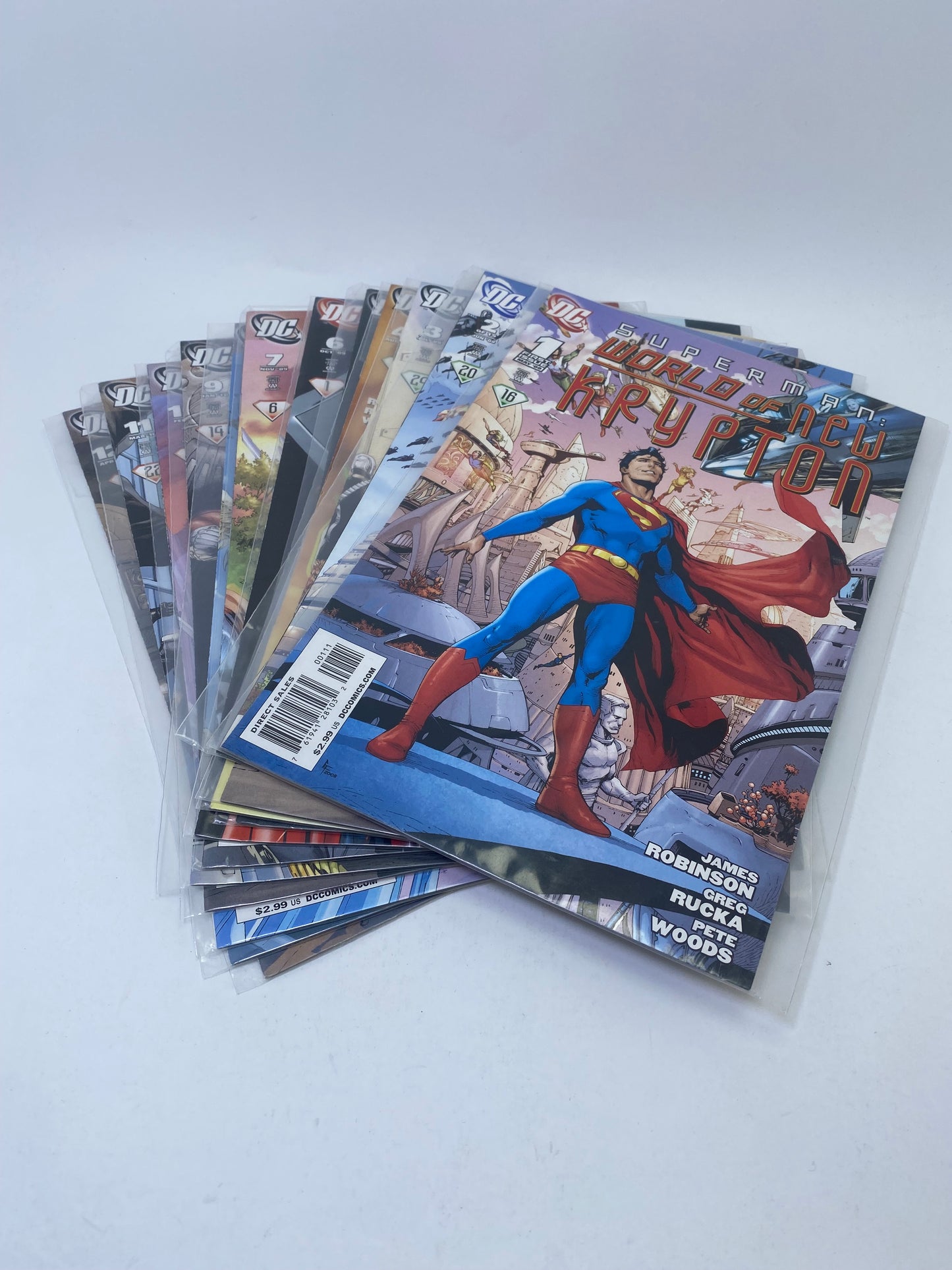 Superman: World of New Krypton #1–12 – Komiksų rinkinys (anglų kalba)