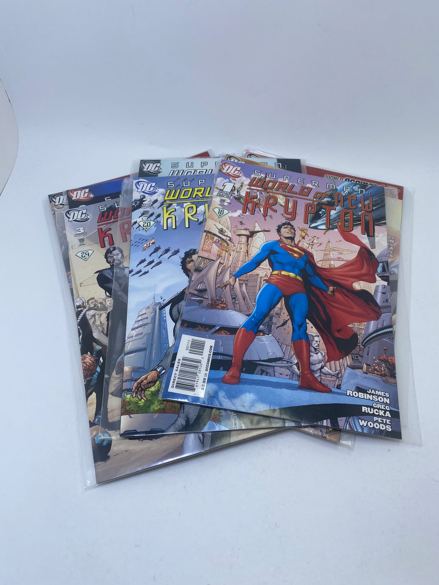 Superman: World of New Krypton #1–12 – Komiksų rinkinys (anglų kalba)