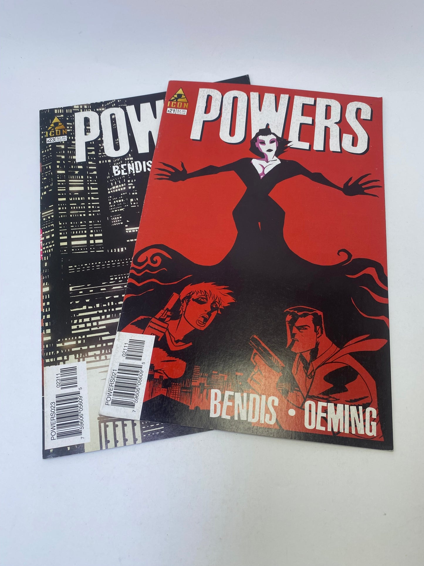 Powers #1, 3, 4, 19, 21, 23 – Komiksų rinkinys (anglų kalba)