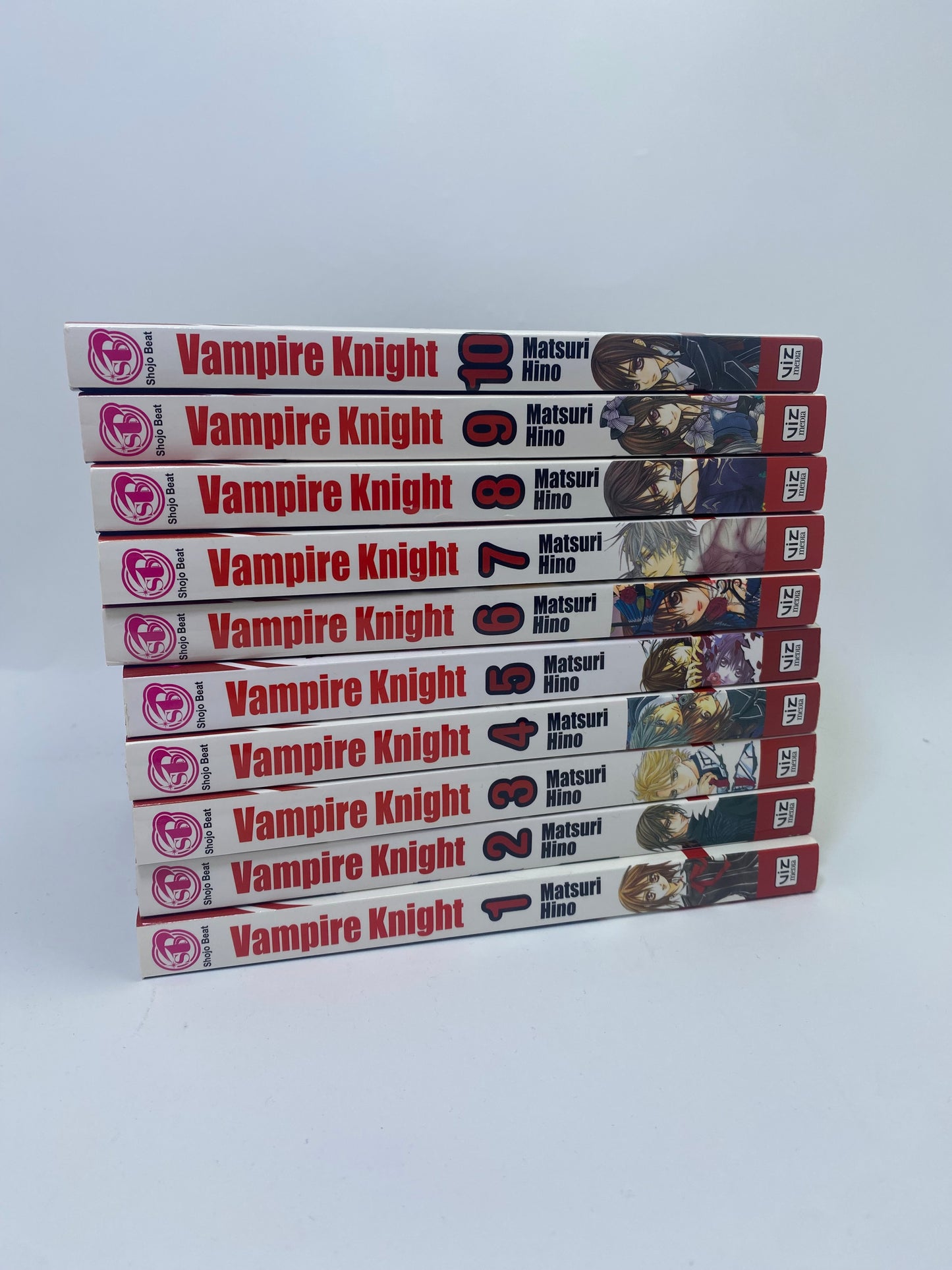 Vampire Knight Vol. 1-10 – Manga (anglų kalba)