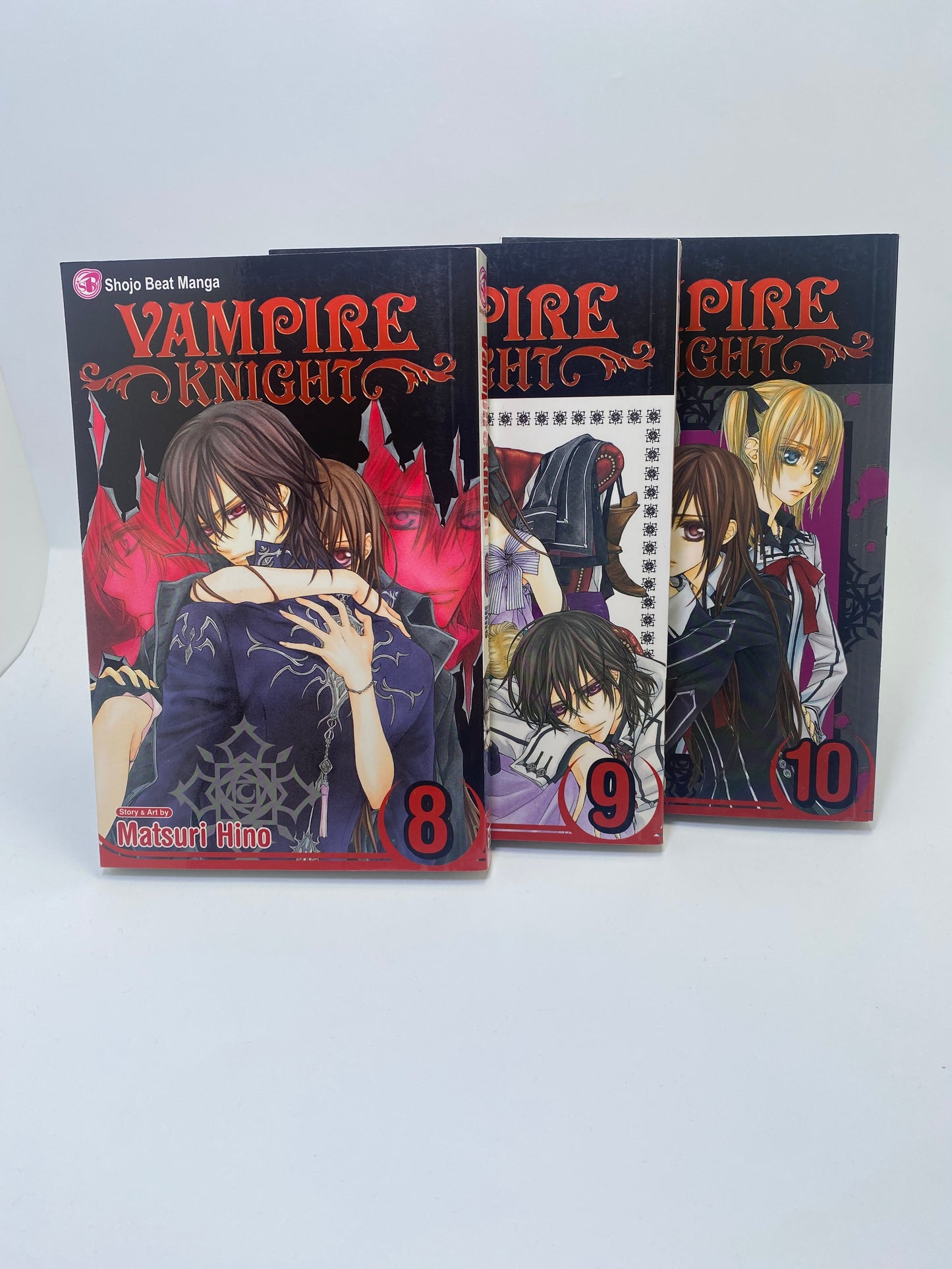 Vampire Knight Vol. 1-10 – Manga (anglų kalba)