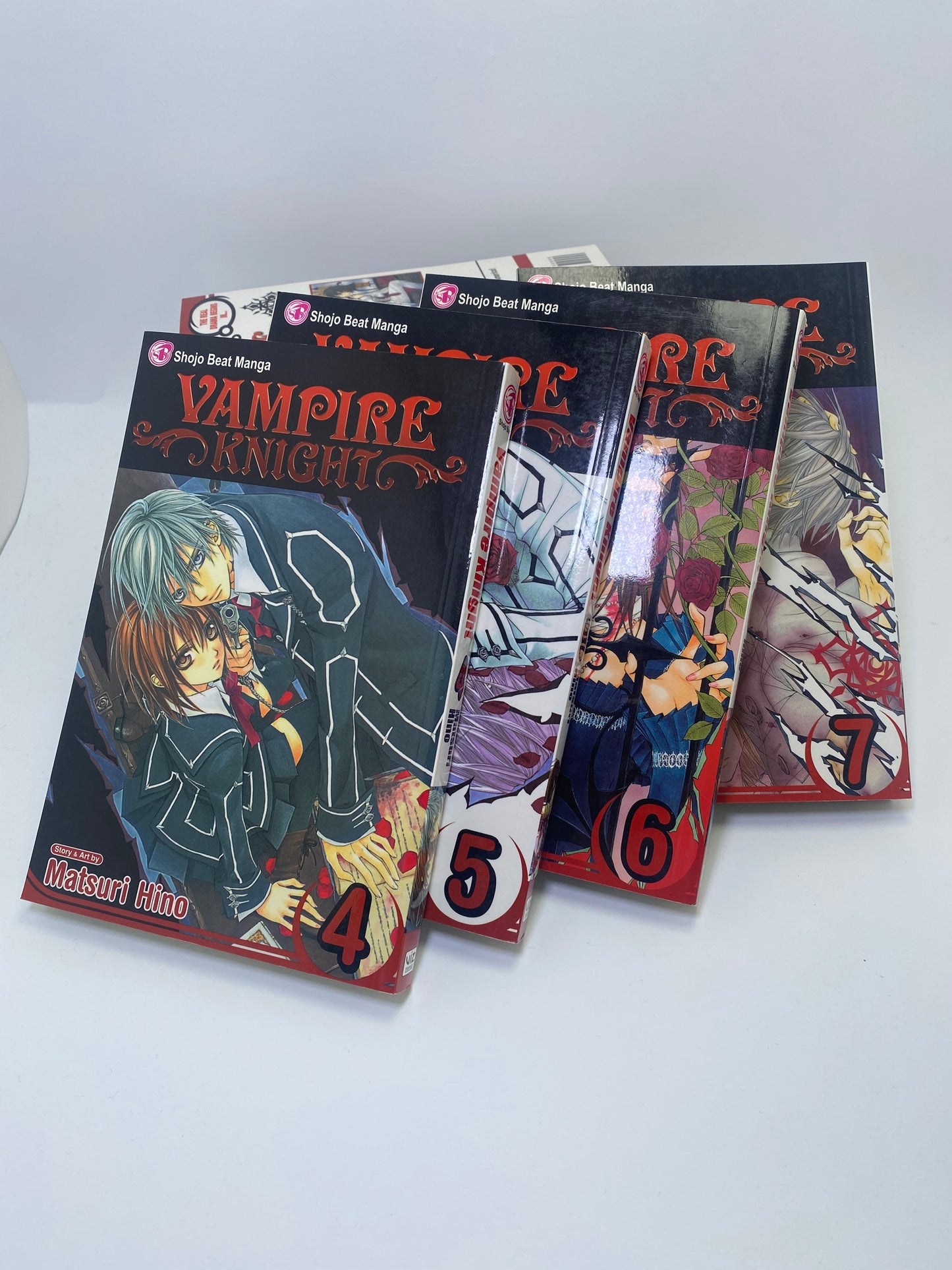 Vampire Knight Vol. 1-10 – Manga (anglų kalba)