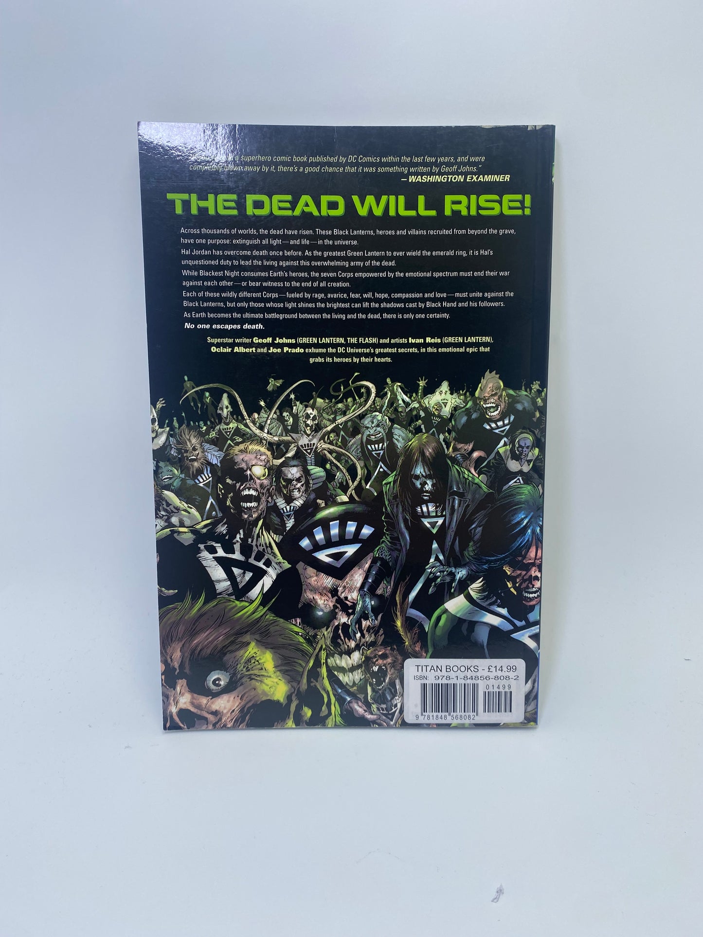 Blackest Night – Grafinė novelė (anglų kalba)
