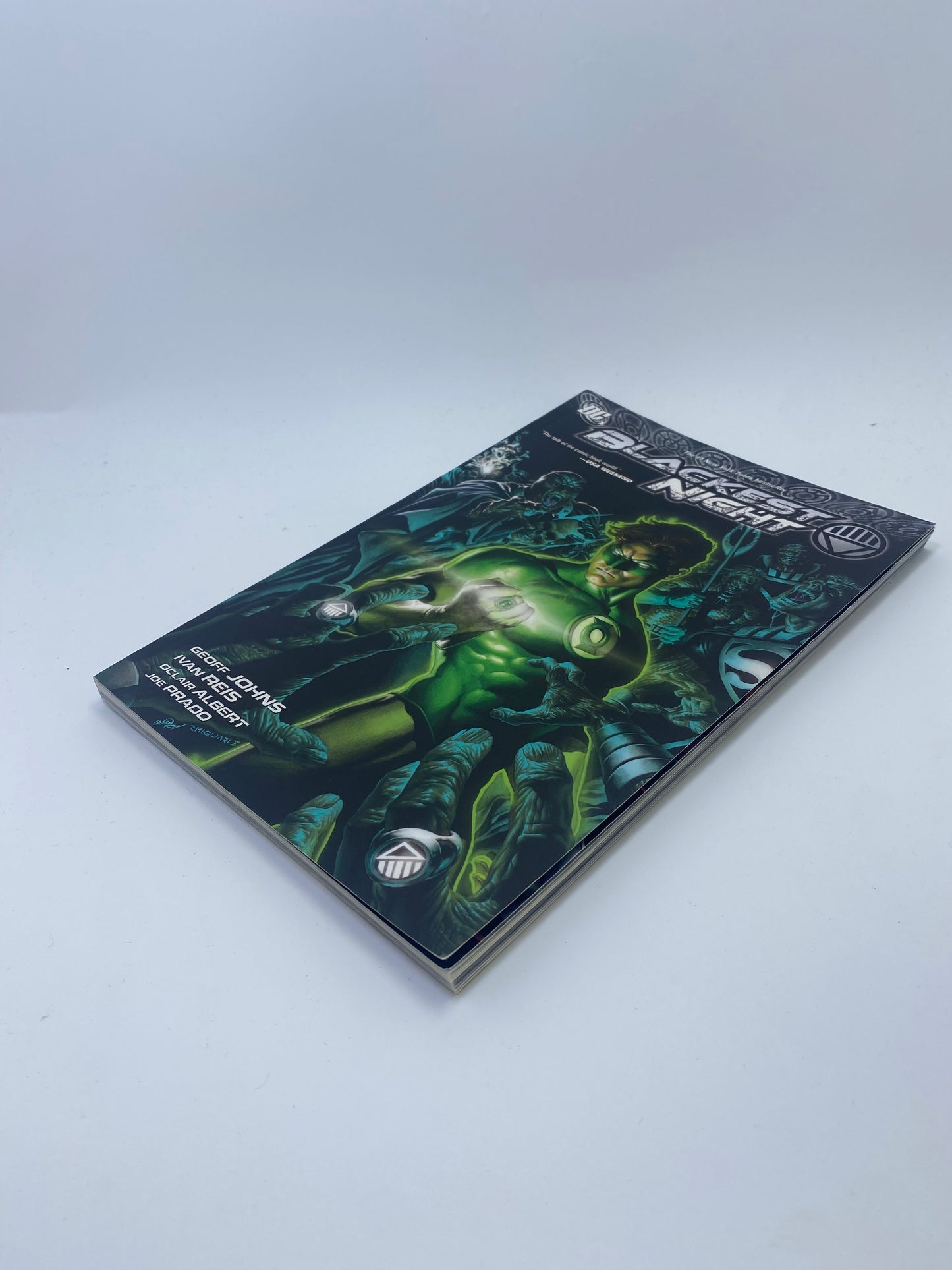 Blackest Night – Grafinė novelė (anglų kalba)