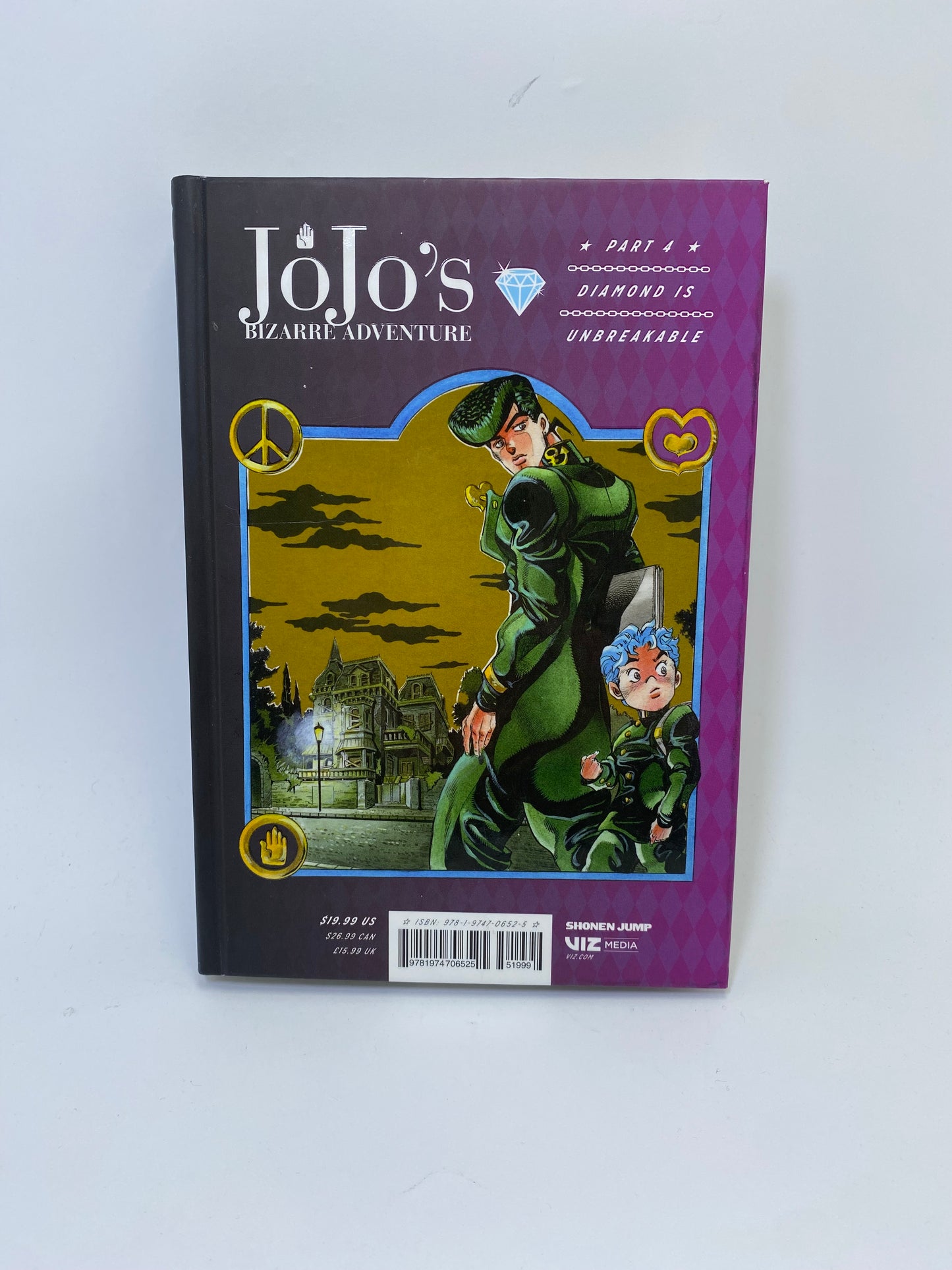JoJo’s Bizarre Adventure: Part 4 – Diamond Is Unbreakable, Vol. 1 – Manga (anglų kalba)