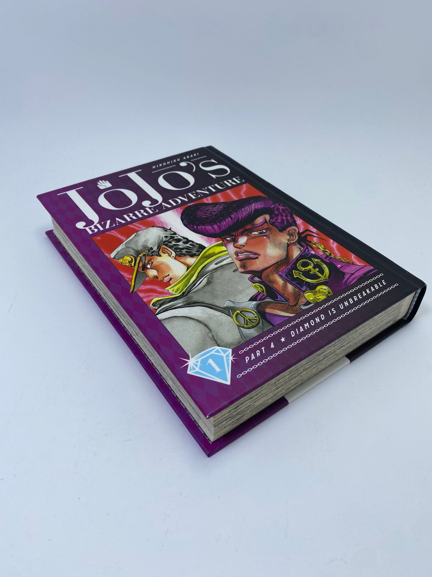 JoJo’s Bizarre Adventure: Part 4 – Diamond Is Unbreakable, Vol. 1 – Manga (anglų kalba)