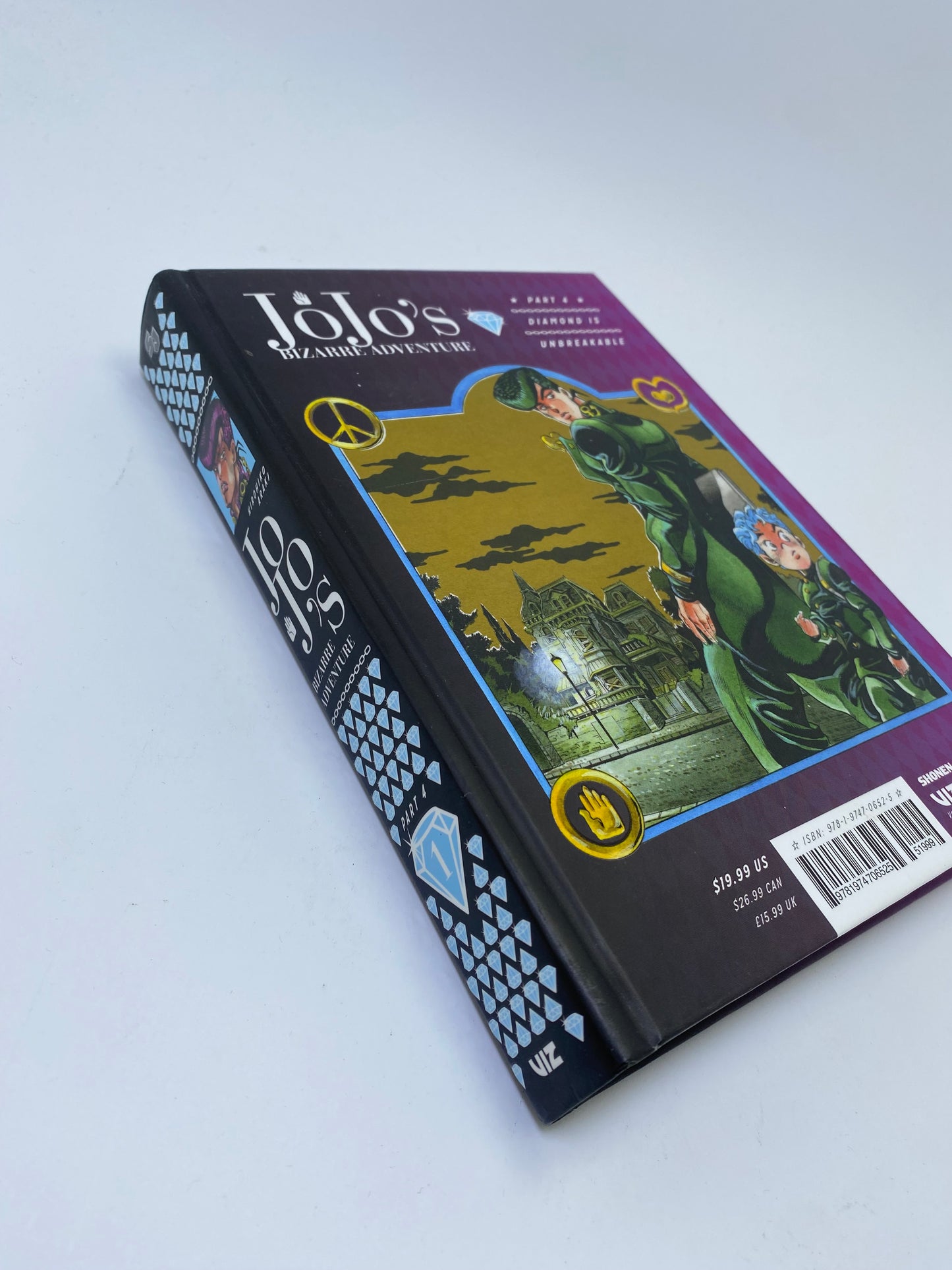 JoJo’s Bizarre Adventure: Part 4 – Diamond Is Unbreakable, Vol. 1 – Manga (anglų kalba)