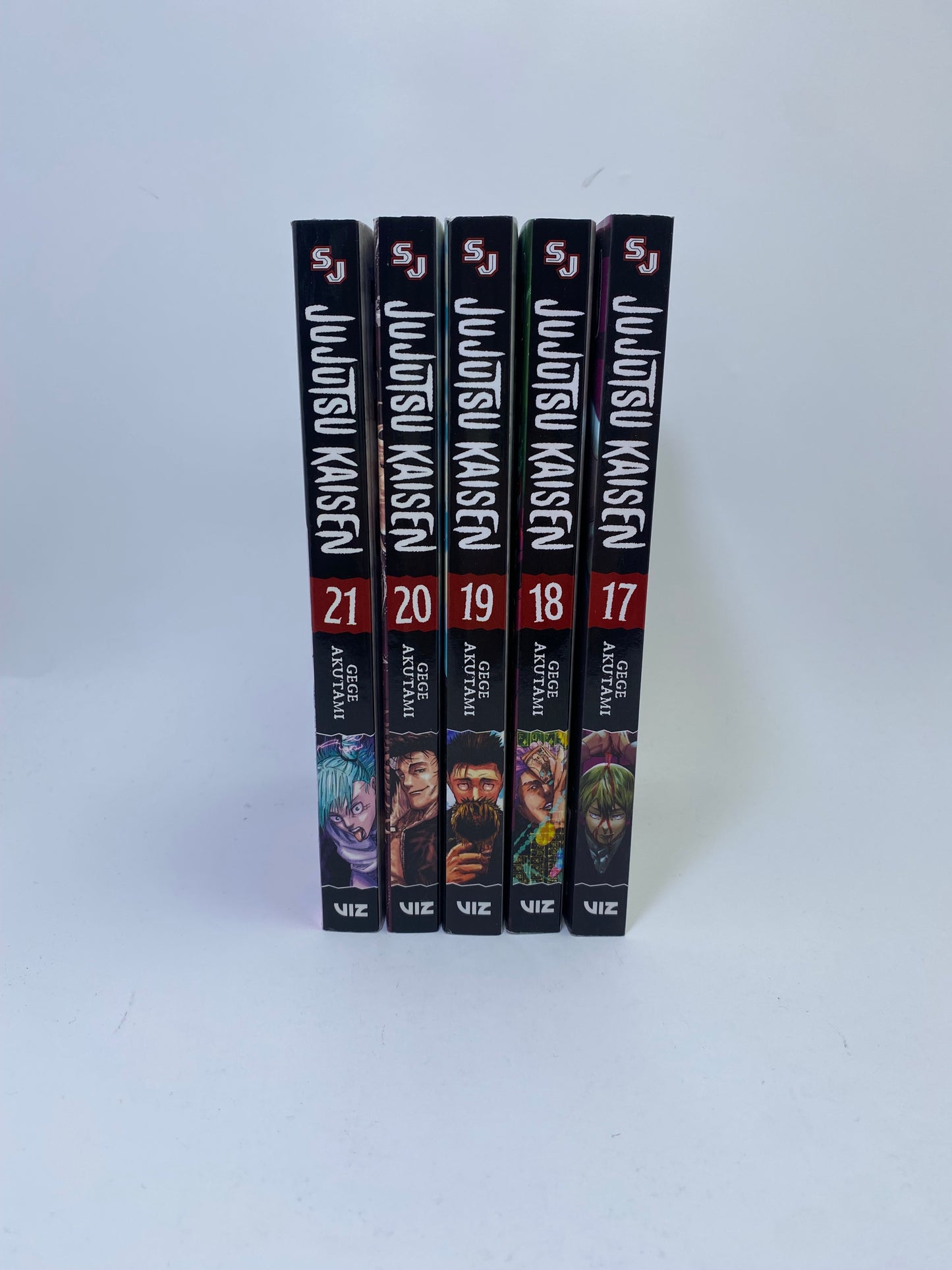 Jujutsu Kaisen, Vol. 17–21 – Manga rinkinys (anglų kalba)
