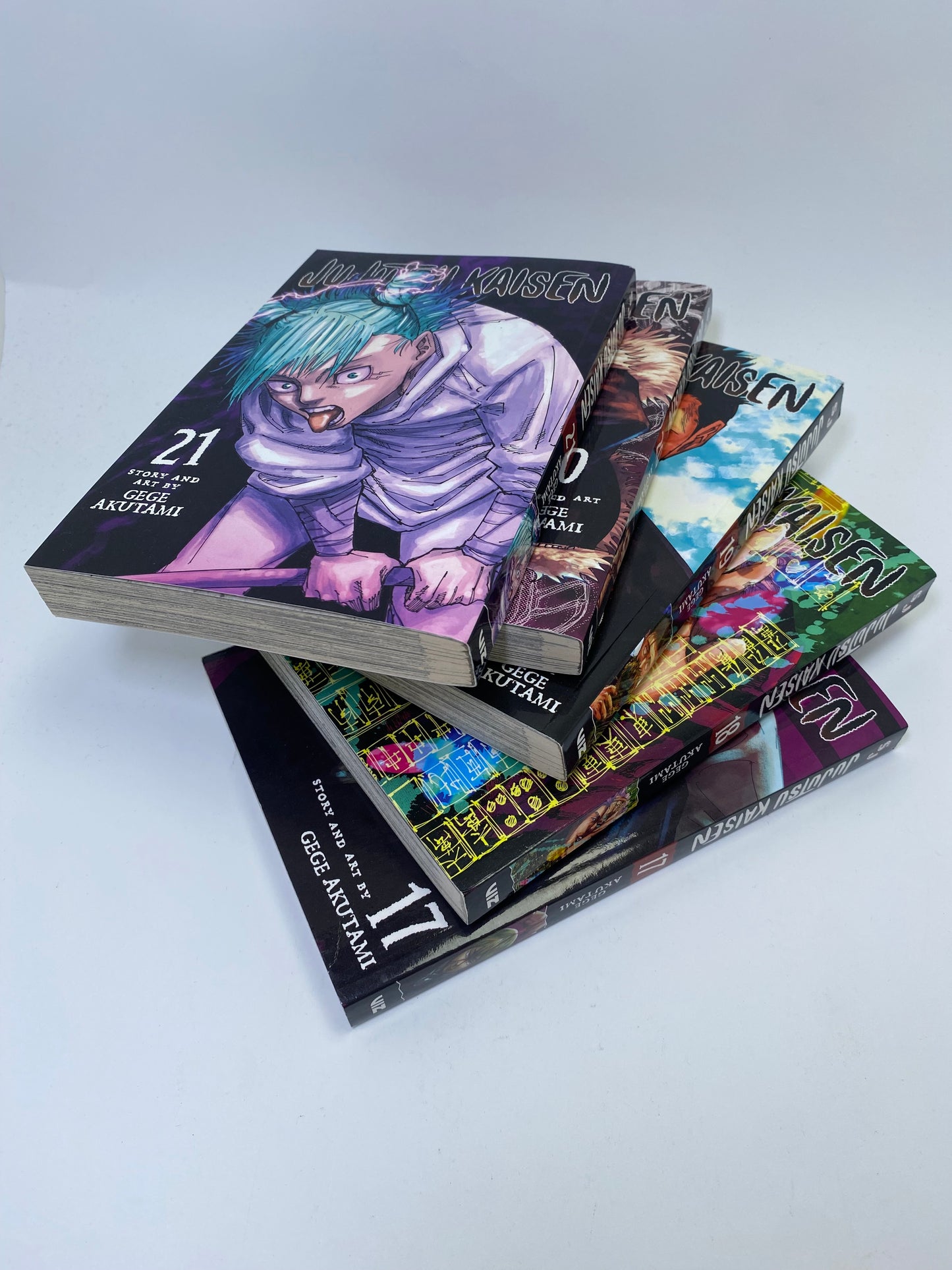 Jujutsu Kaisen, Vol. 17–21 – Manga rinkinys (anglų kalba)