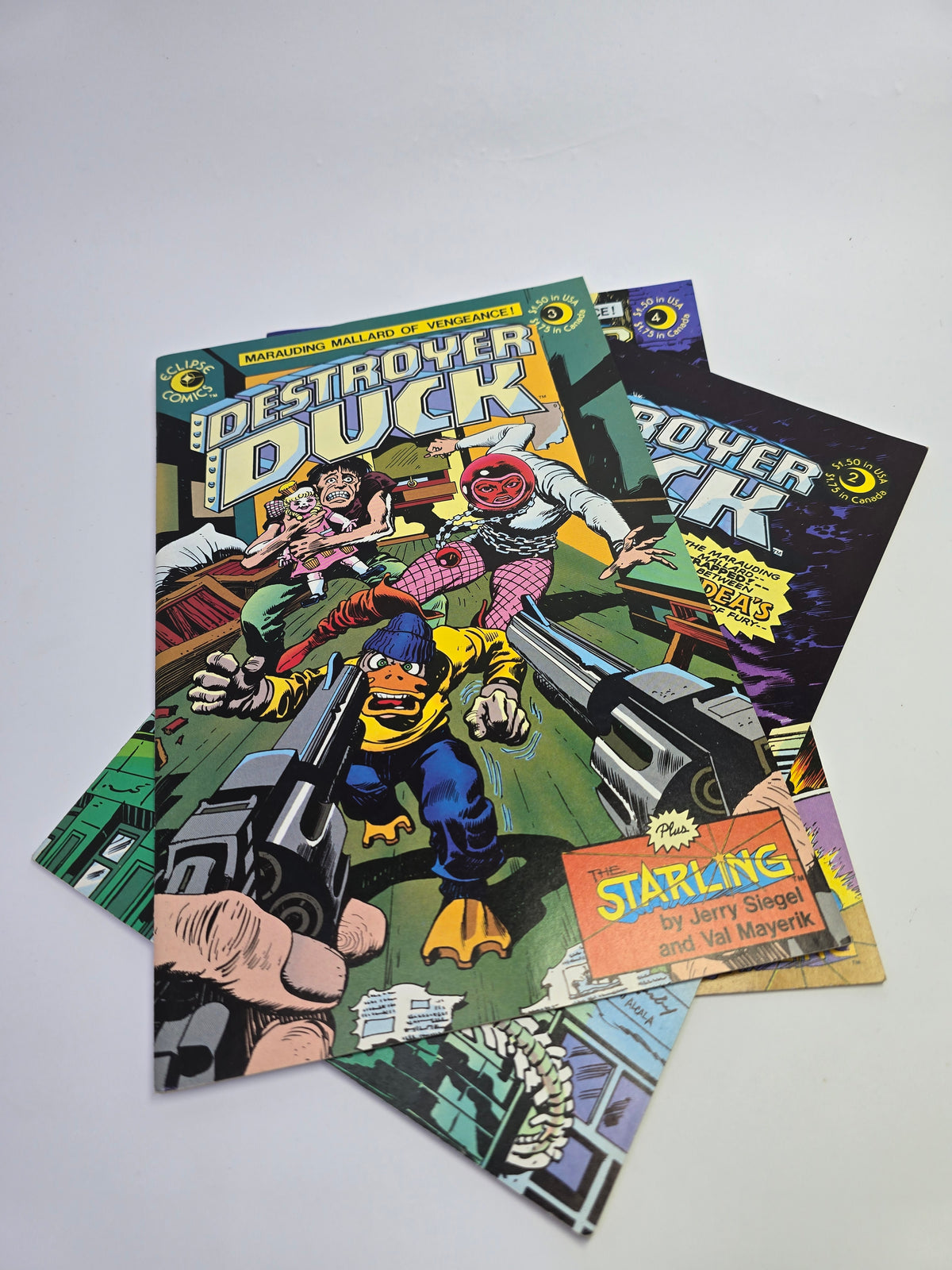 Destroyer Duck #2–4 – Komiksų rinkinys