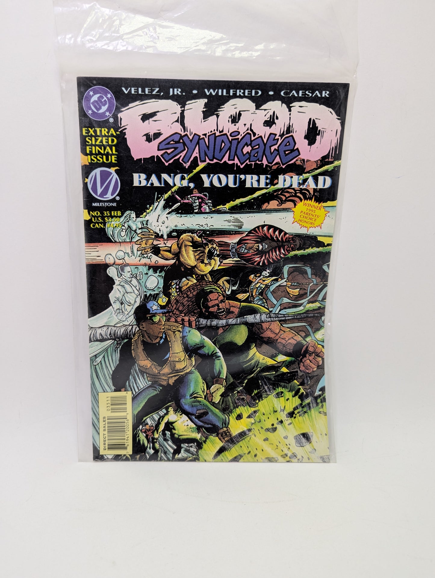 Blood Syndicate #35 (1996) komiksas anglų kalba