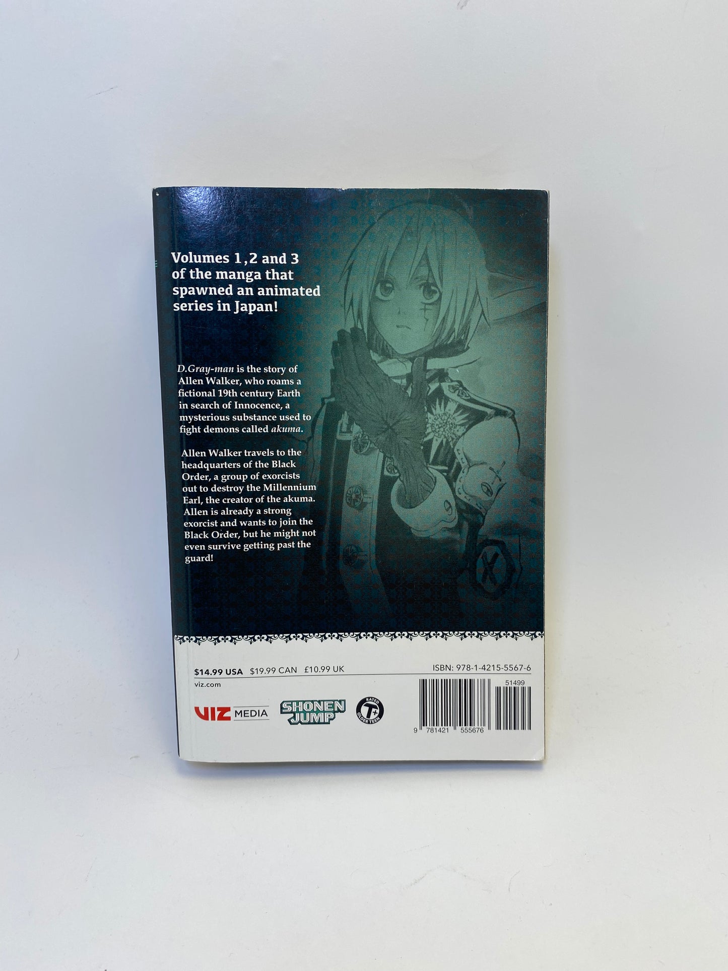 D.Gray-Man, Vol. 1-3 (3in1) - Manga